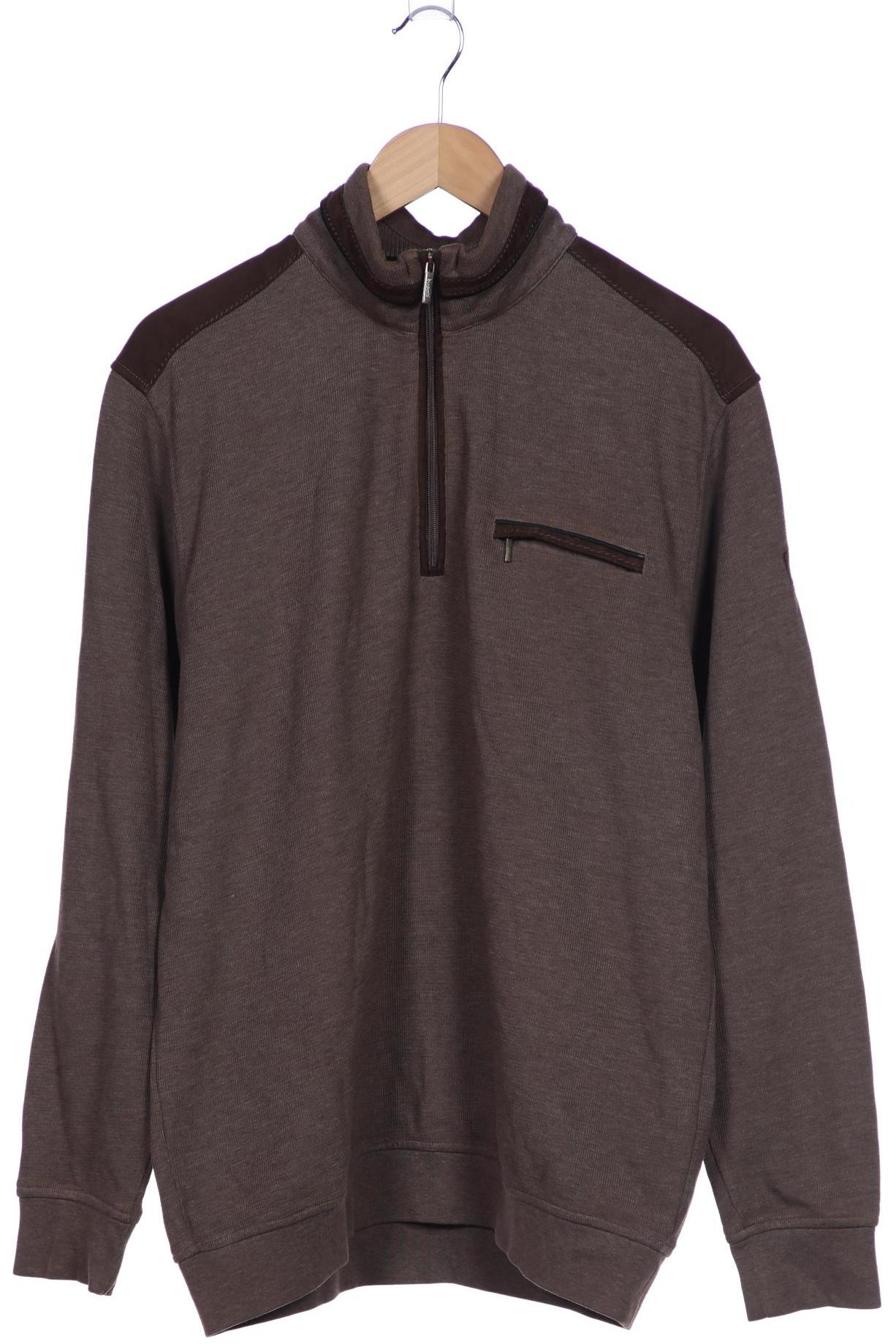 

Bugatti Herren Sweatshirt, braun, Gr. 56