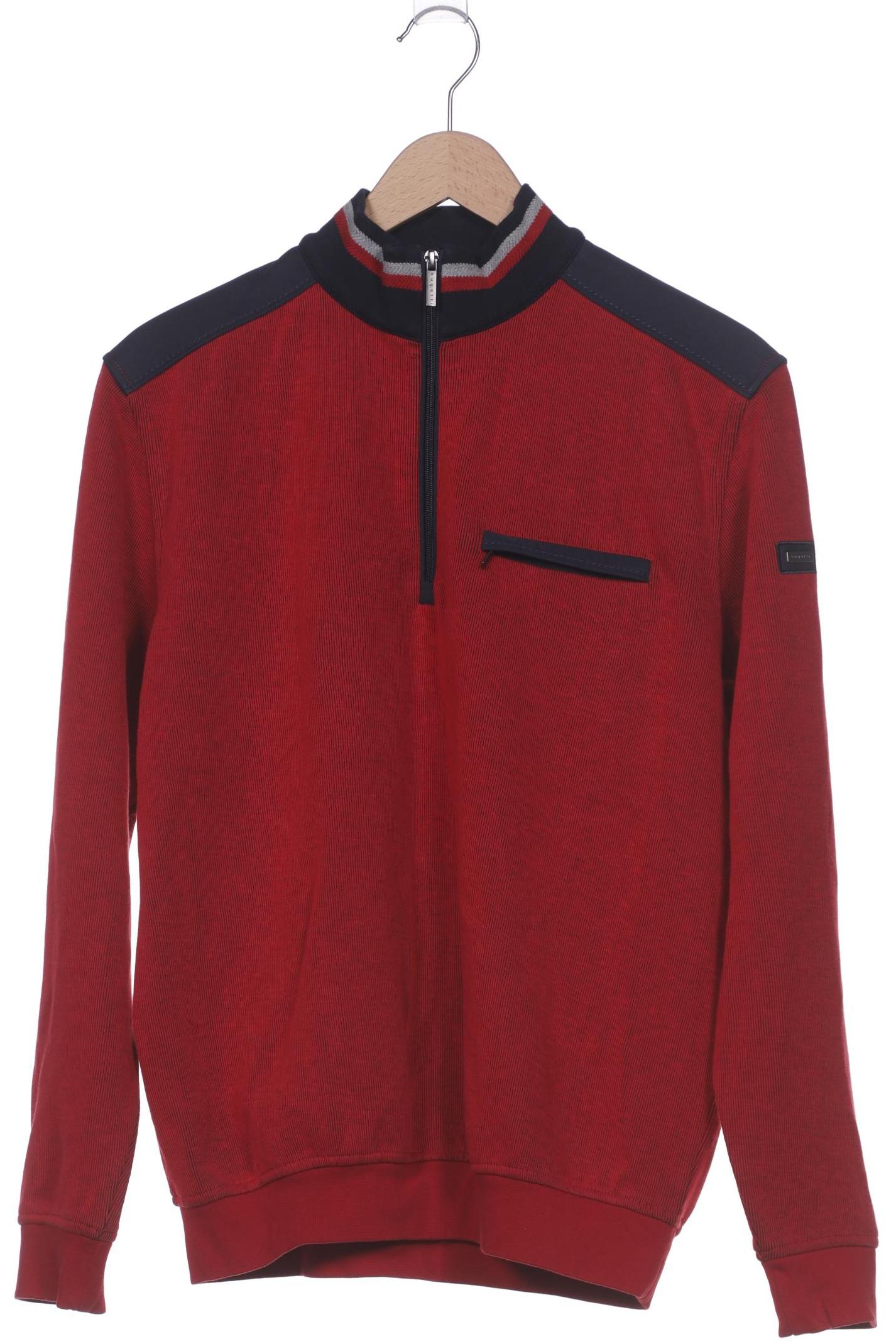 

Bugatti Herren Sweatshirt, rot, Gr. 52