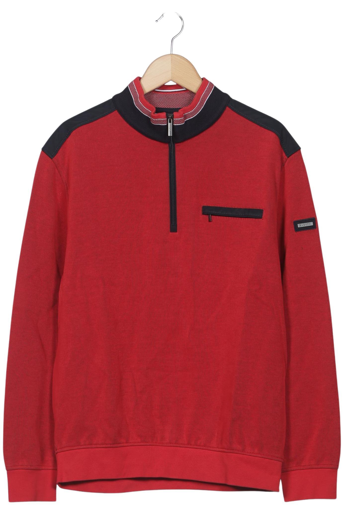 Thumbnail - Bugatti Herren Sweatshirt, rot, Gr. 54