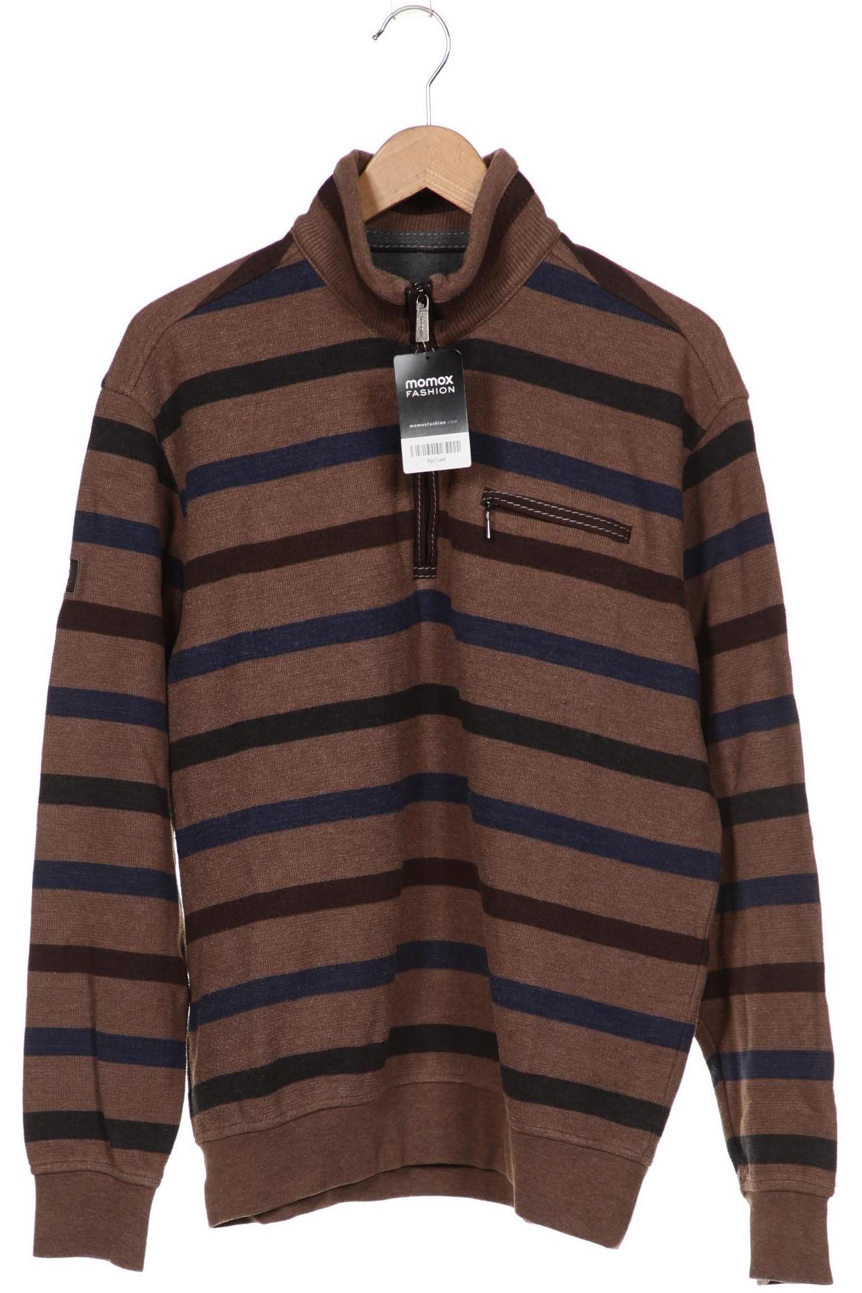 

Bugatti Herren Sweatshirt, braun, Gr. 52