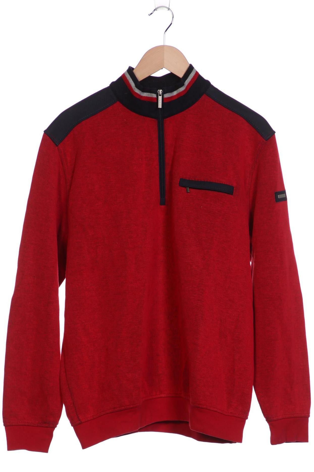 

Bugatti Herren Sweatshirt, rot, Gr. 54