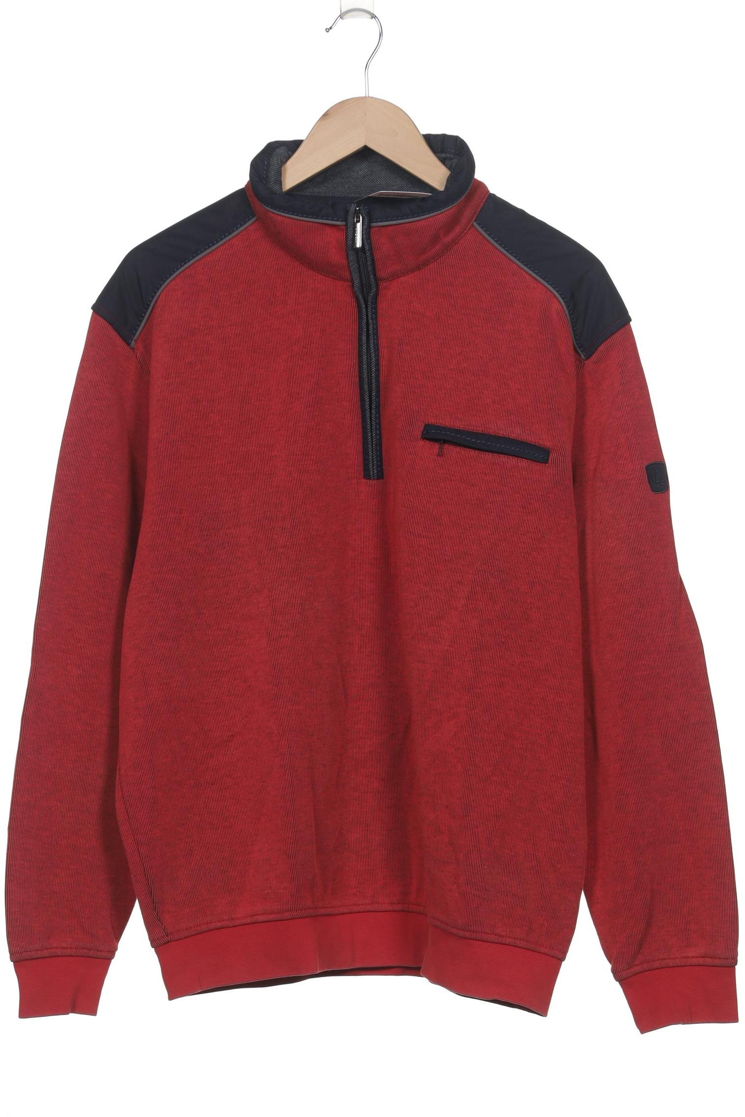 

Bugatti Herren Sweatshirt, rot, Gr. 54