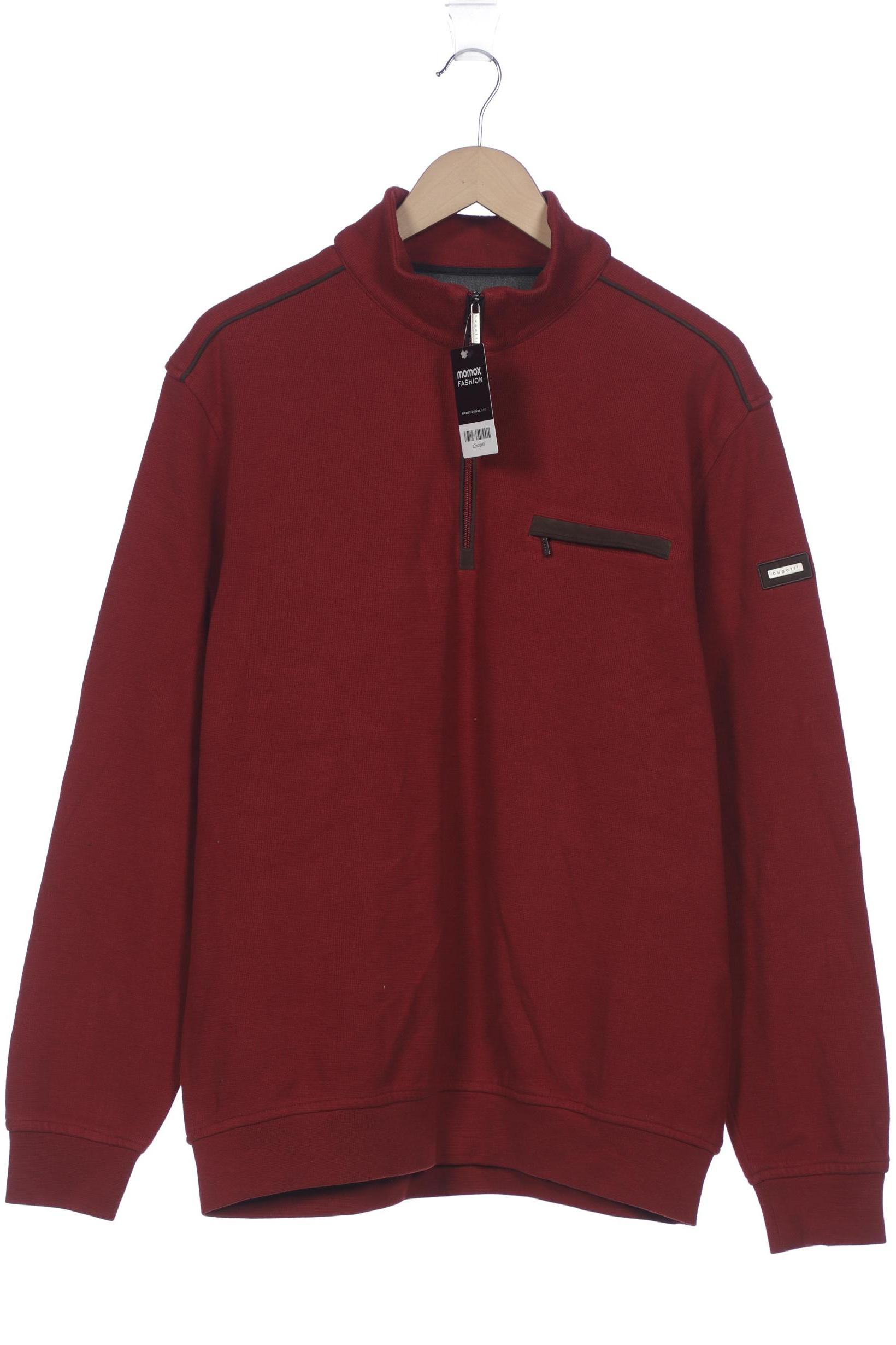 

Bugatti Herren Sweatshirt, rot, Gr. 56