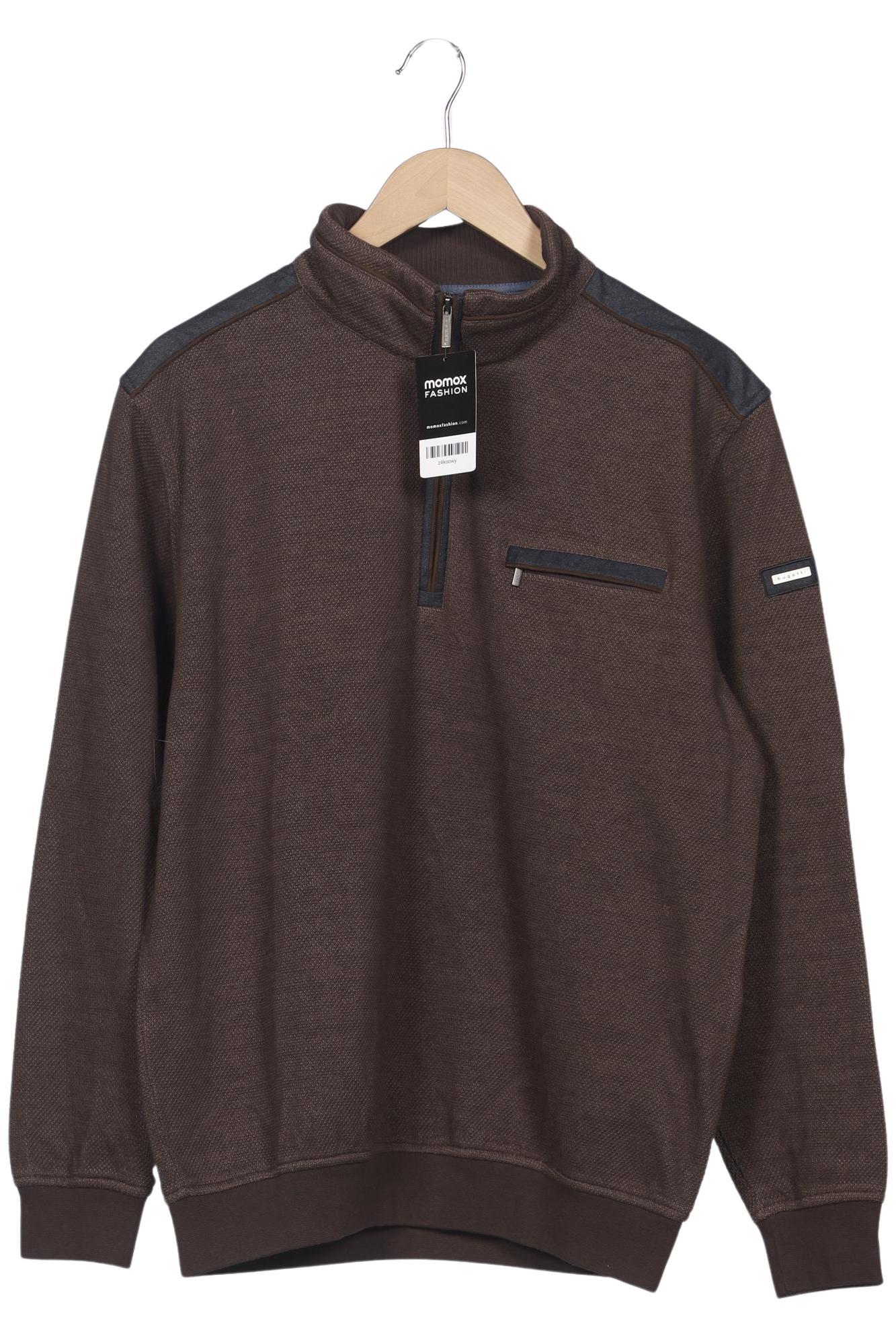 Thumbnail - Bugatti Herren Sweatshirt, braun, Gr. 54