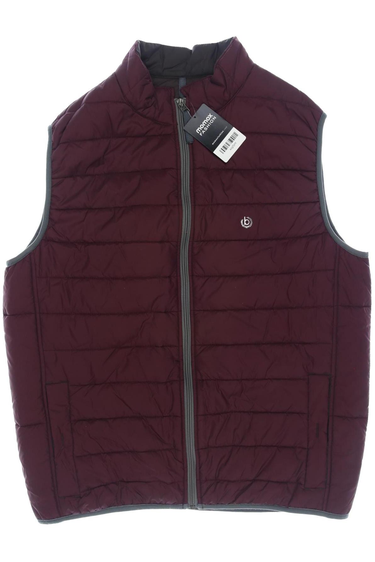 

Bugatti Herren Weste, bordeaux, Gr. 48