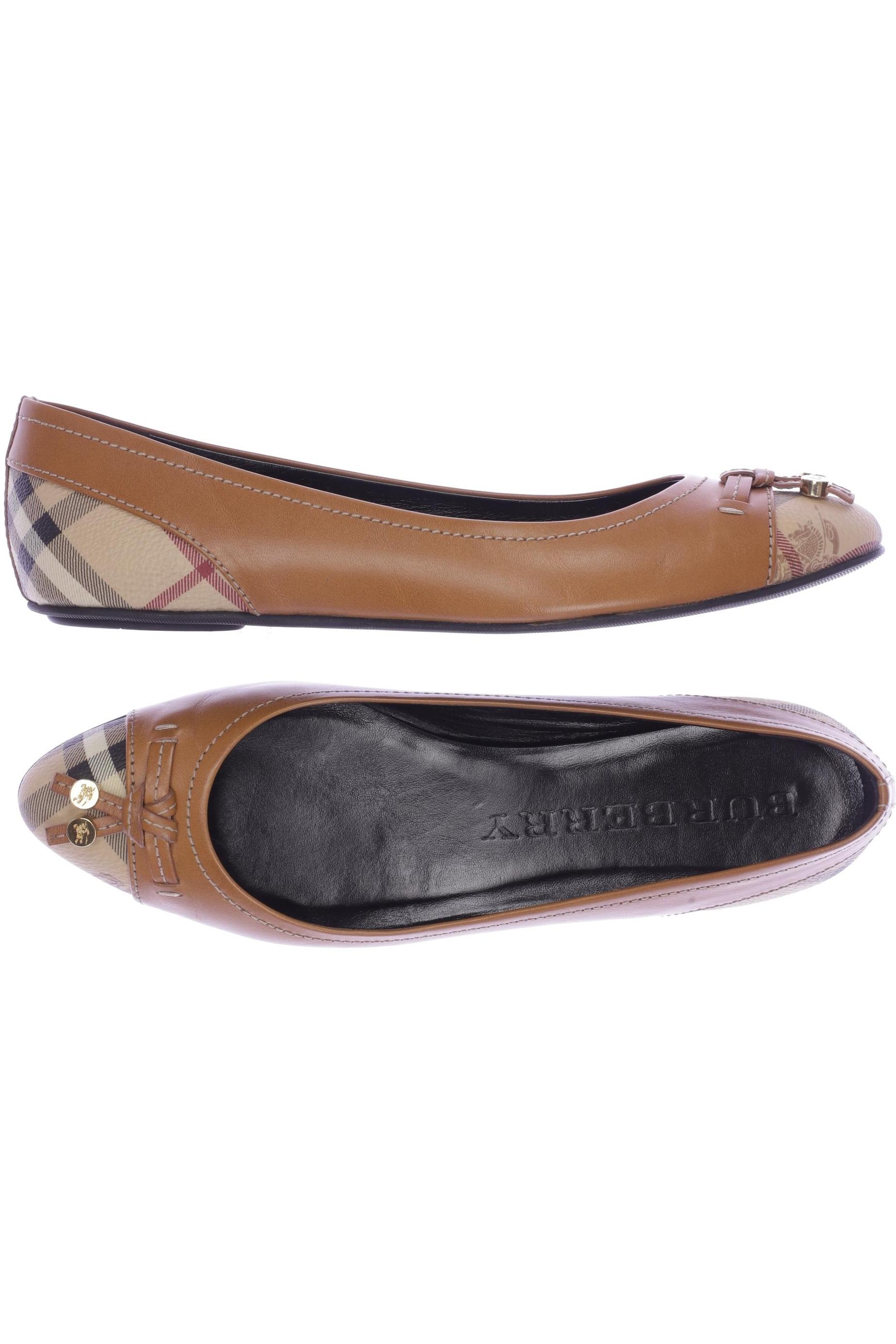 

Burberry Damen Ballerinas, braun, Gr. 39