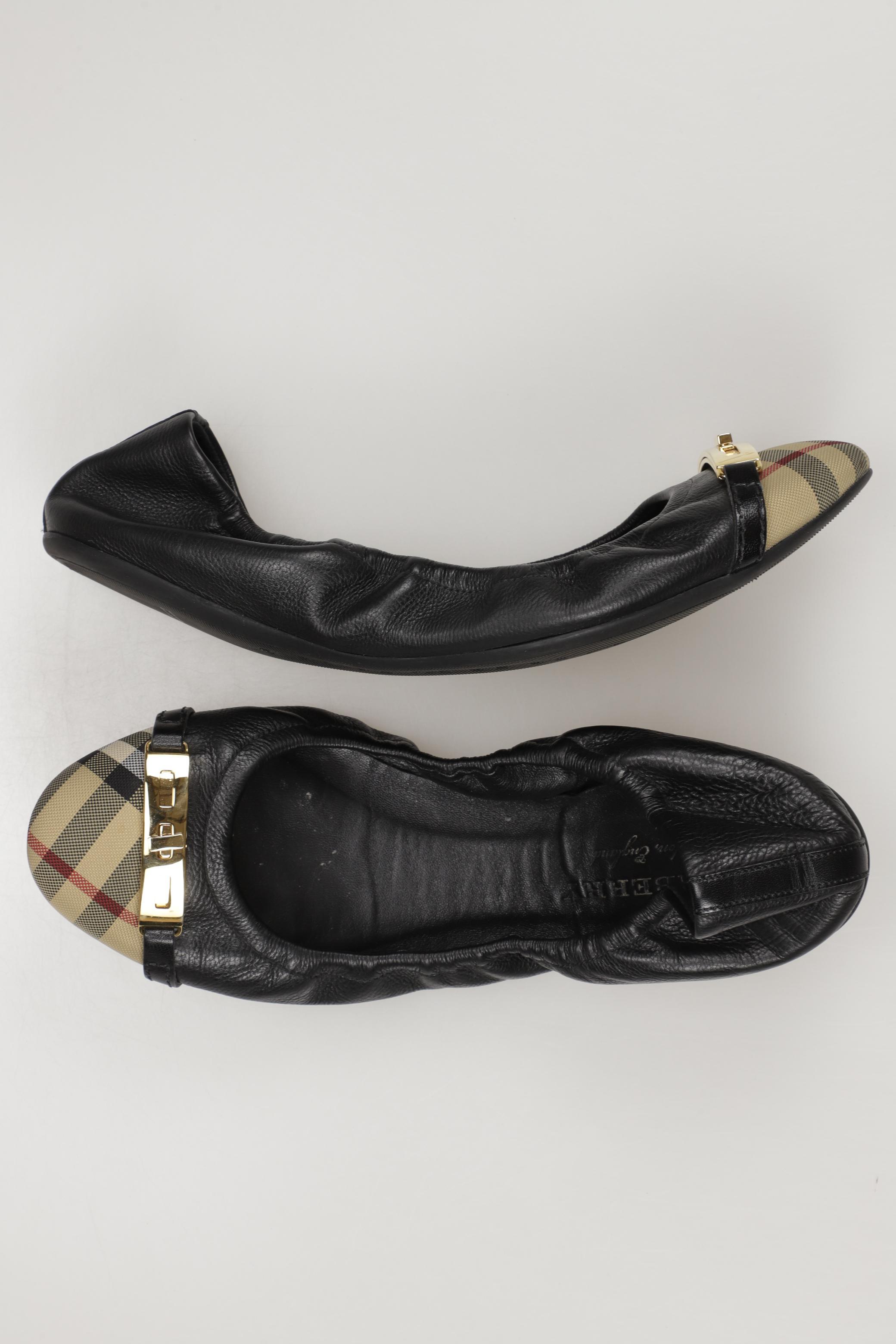 

Burberry Damen Ballerinas, schwarz, Gr. 40