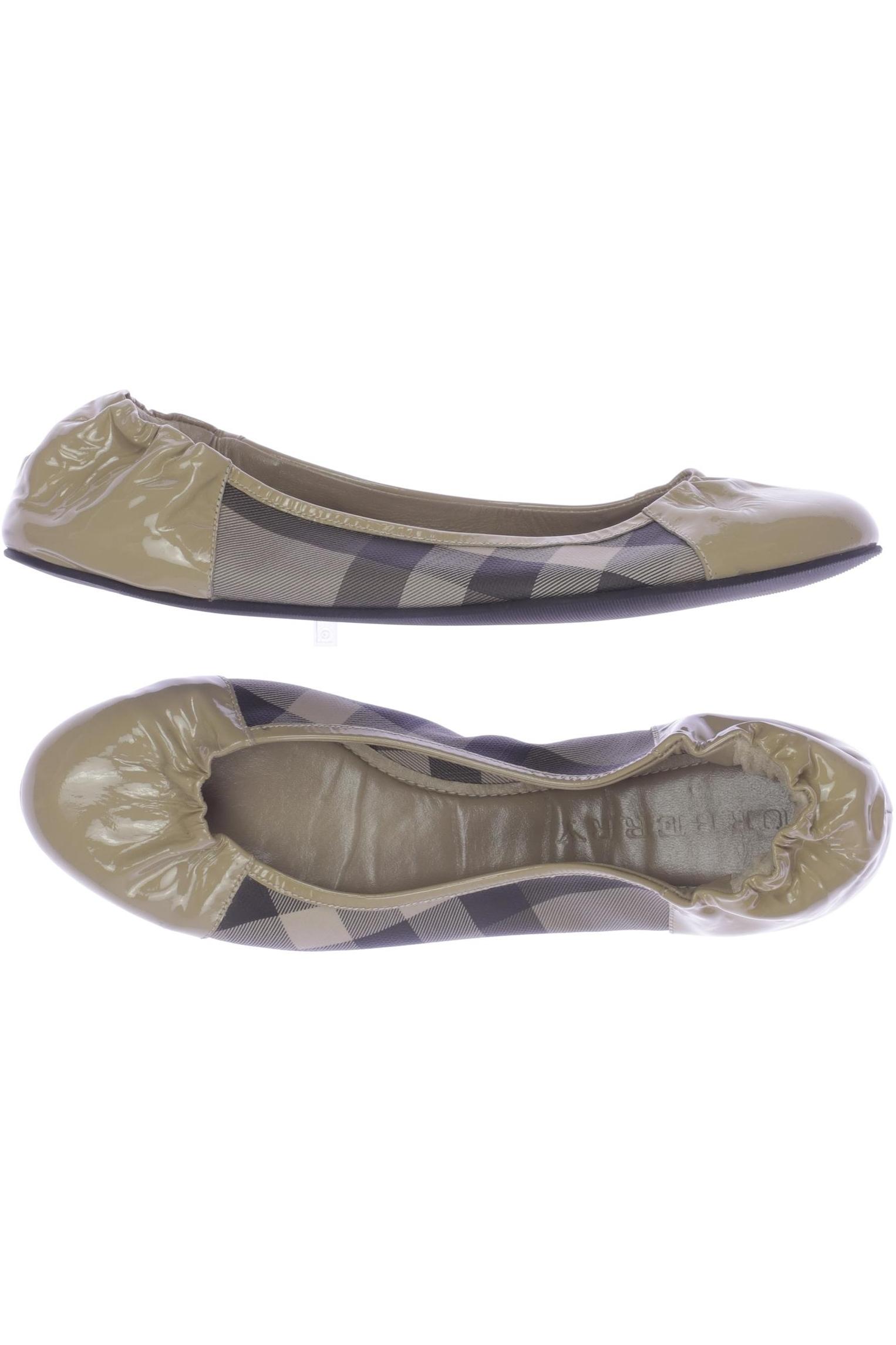 

Burberry Damen Ballerinas, beige, Gr. 41