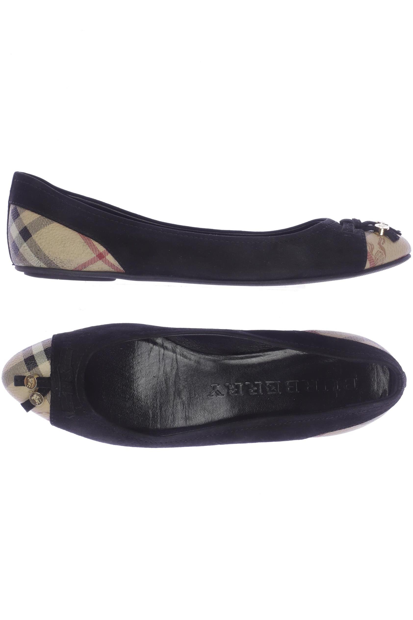 

Burberry Damen Ballerinas, schwarz, Gr. 38