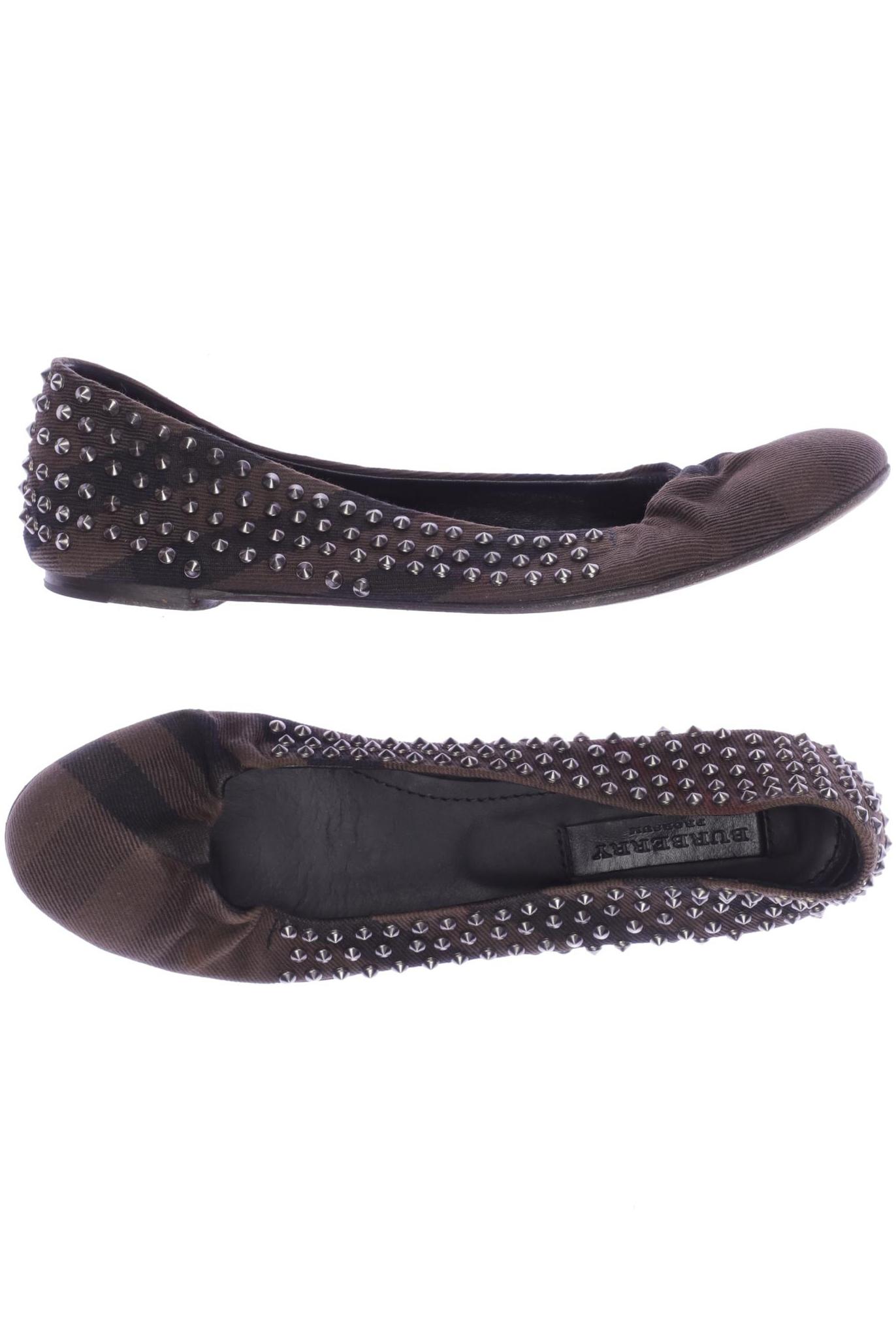 

Burberry Damen Ballerinas, braun, Gr. 38