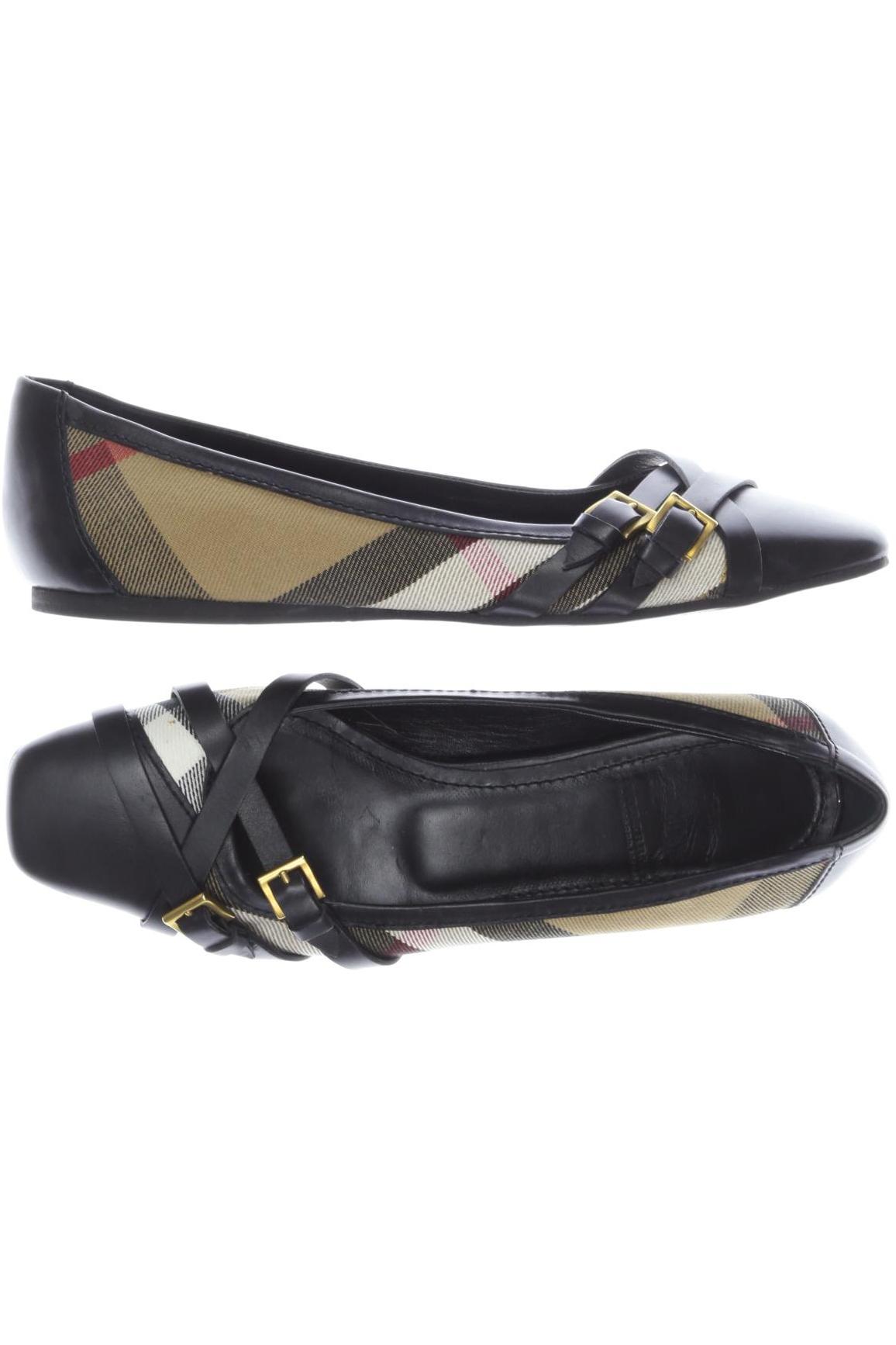 

Burberry Damen Ballerinas, schwarz, Gr. 37