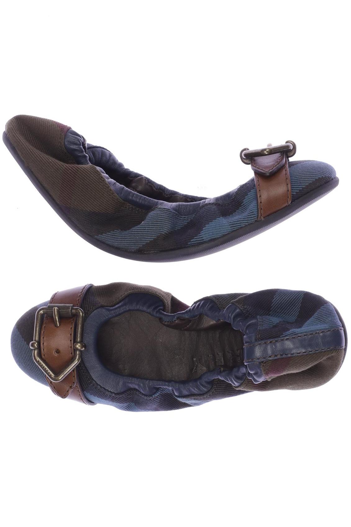 

Burberry Damen Ballerinas, marineblau, Gr. 36
