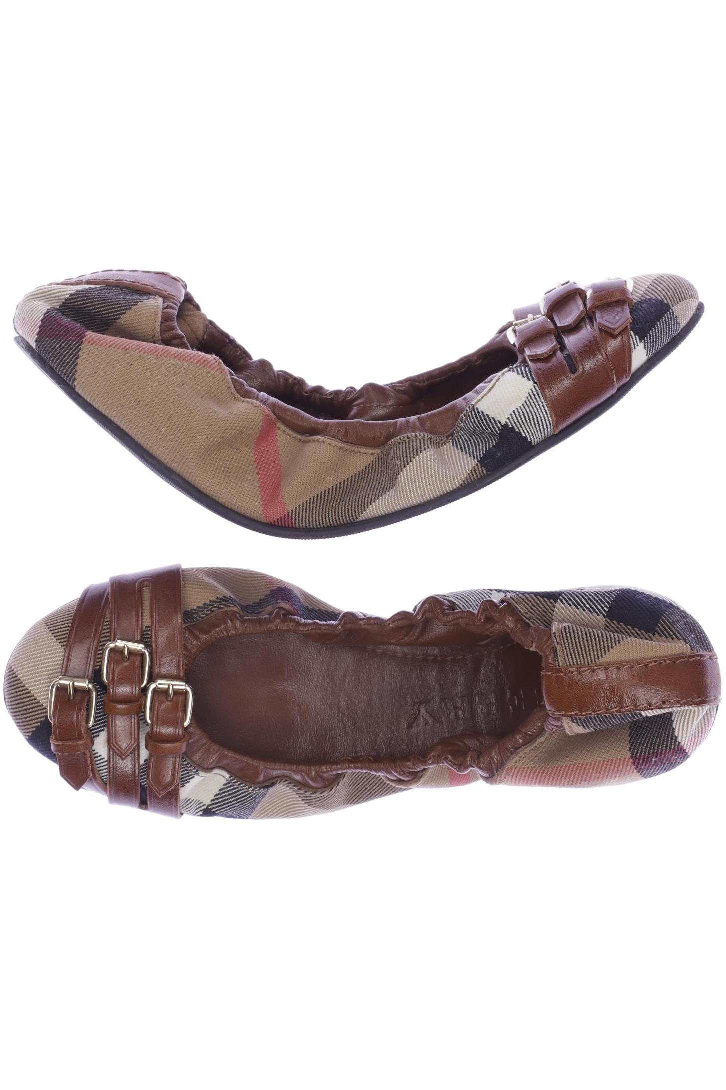 

Burberry Damen Ballerinas, braun, Gr. 38