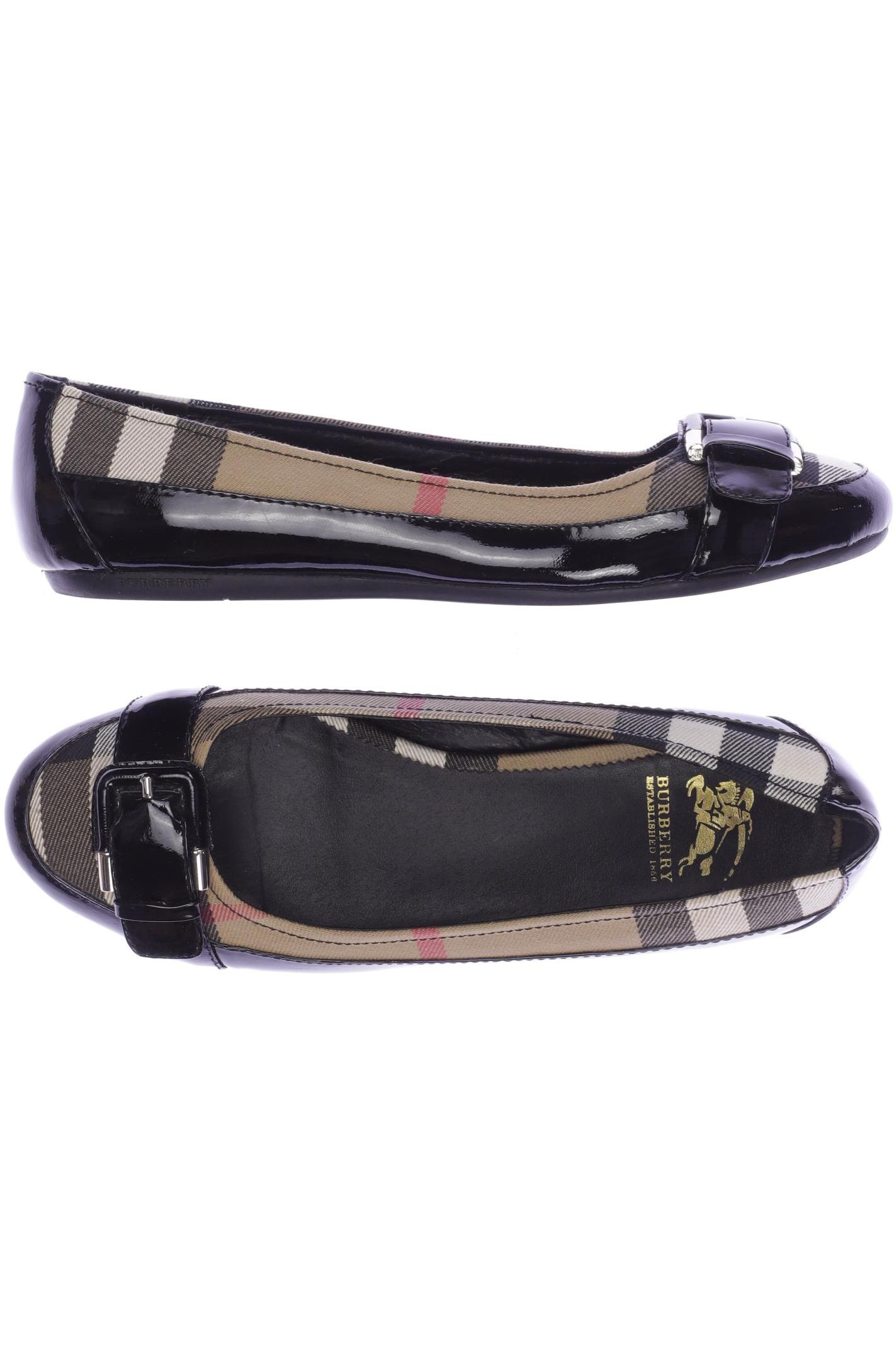 

Burberry Damen Ballerinas, schwarz, Gr. 40