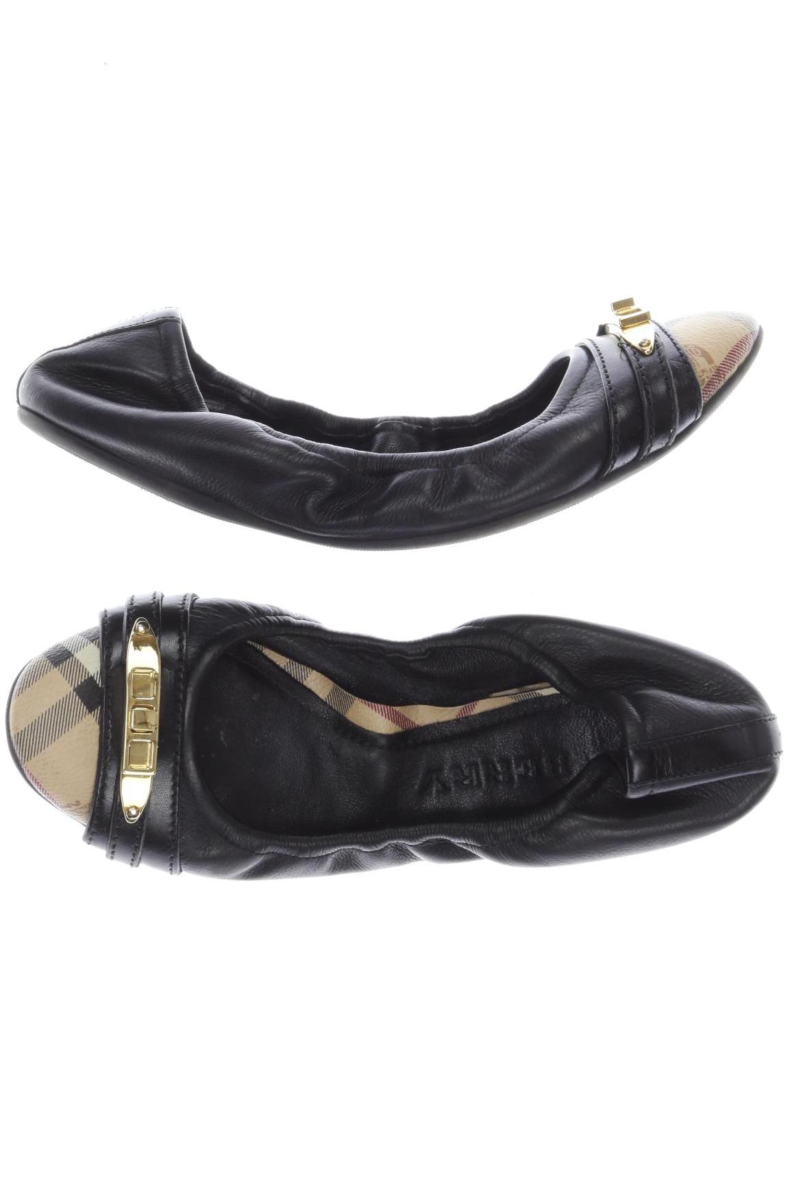 

Burberry Damen Ballerinas, schwarz, Gr. 37