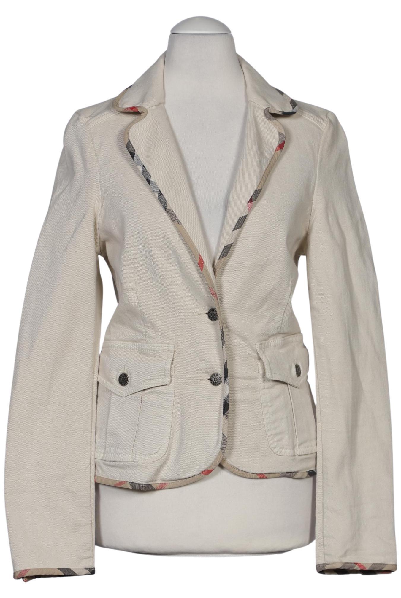

Burberry Damen Blazer, cremeweiß, Gr. 34