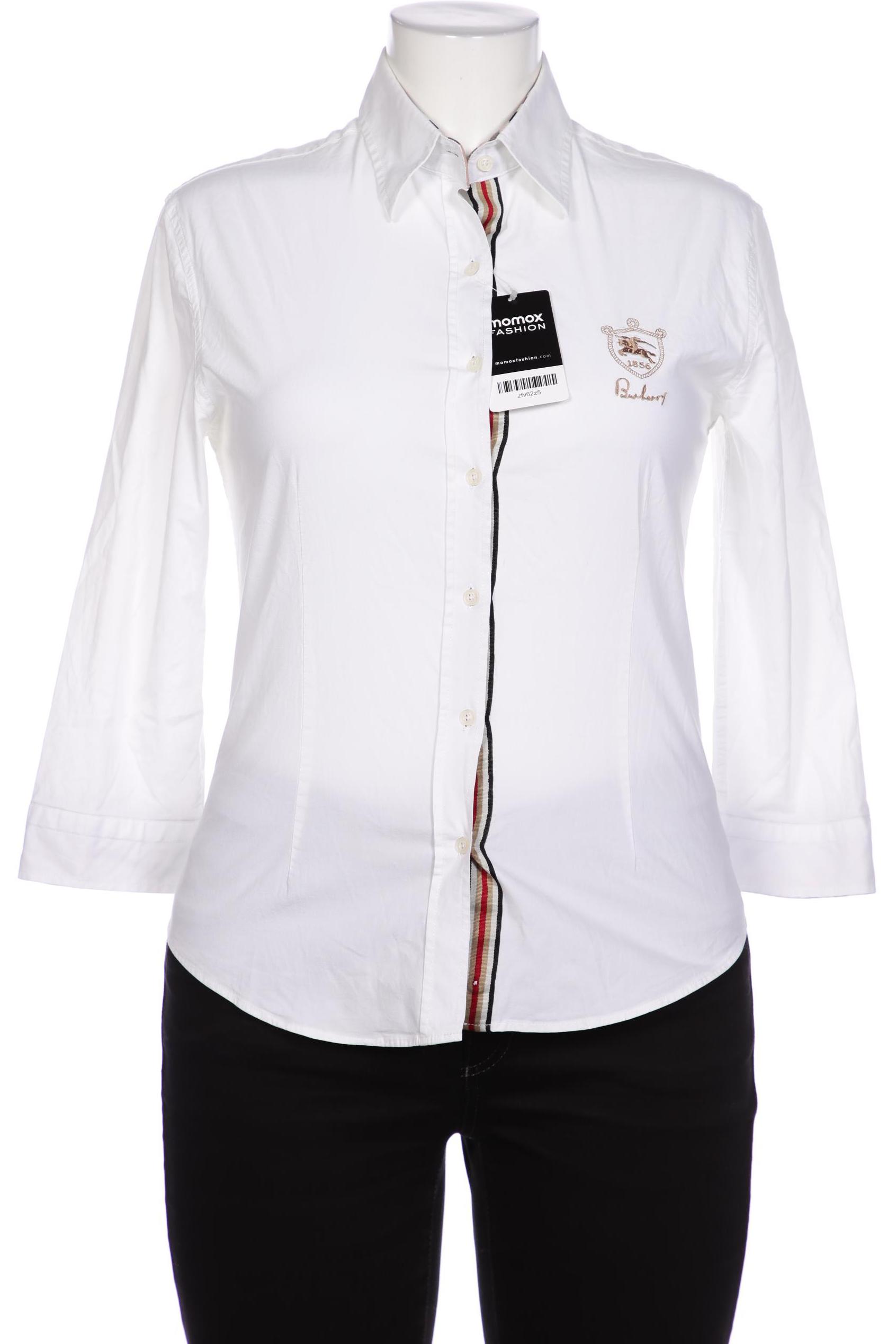 

Burberry Damen Bluse, cremeweiß, Gr. 44