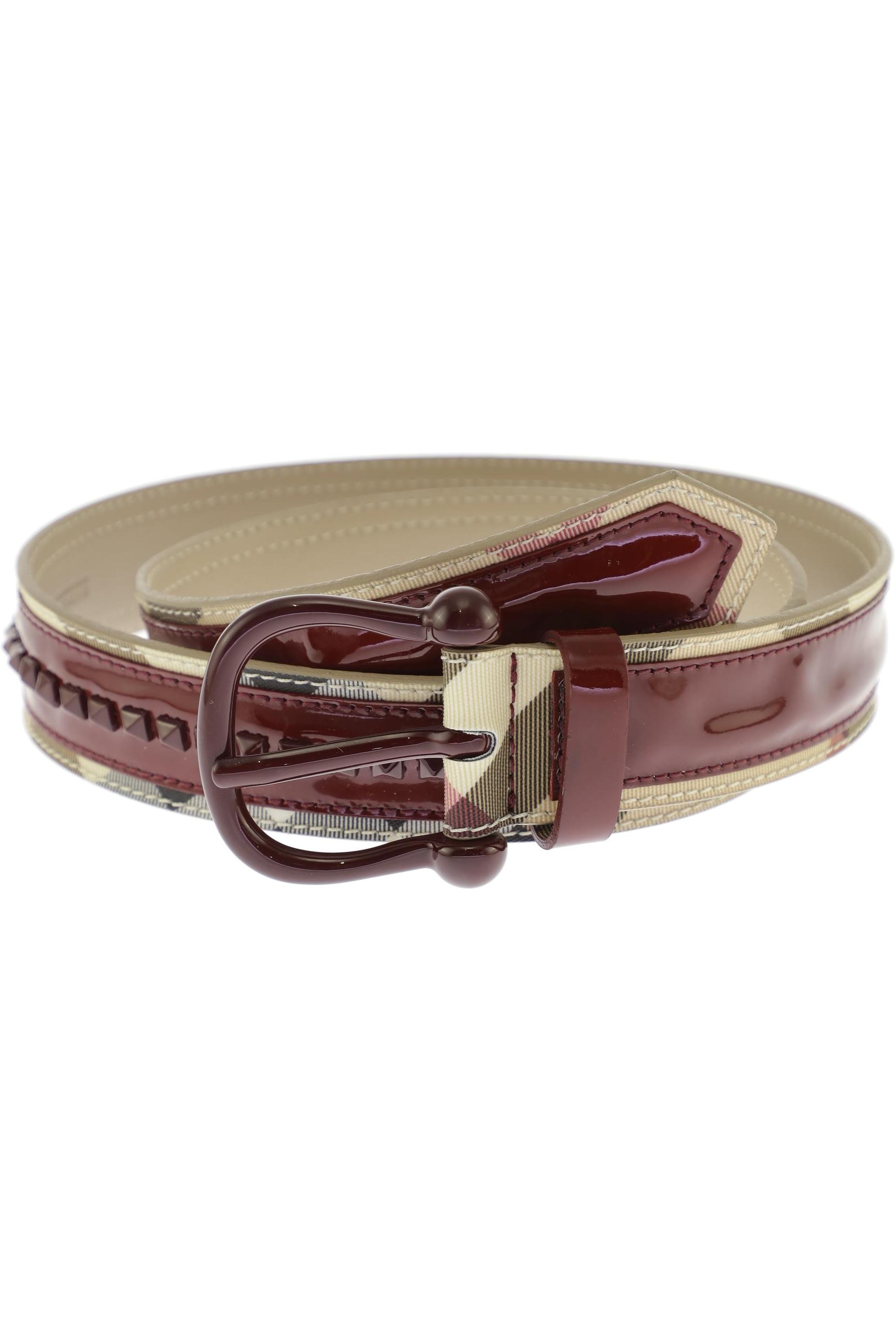 

Burberry Damen Gürtel, bordeaux, Gr. 90