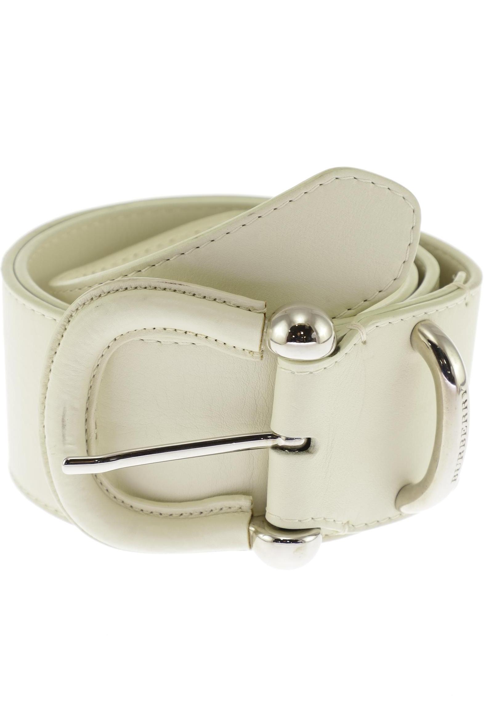 

Burberry Damen Gürtel, cremeweiß, Gr. 100
