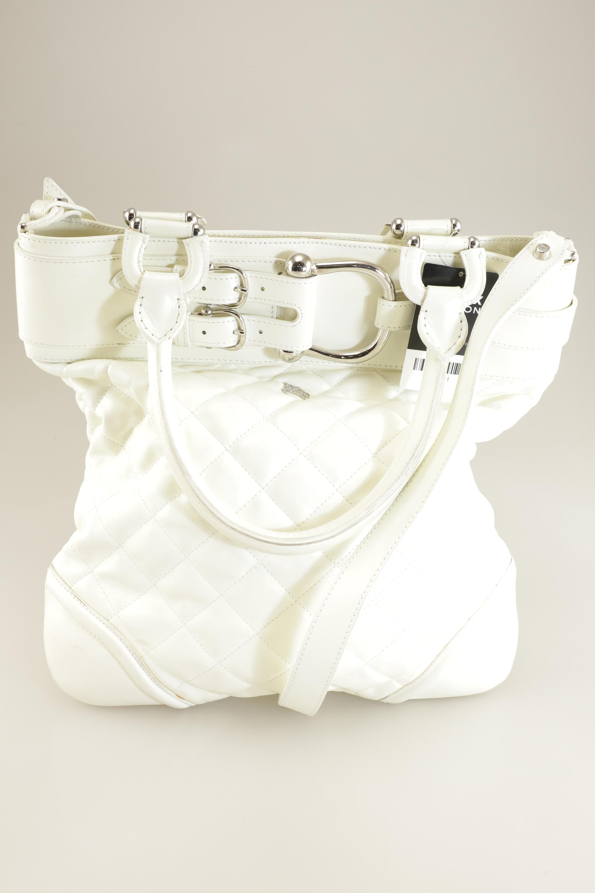 

Burberry Damen Handtasche, cremeweiß, Gr.