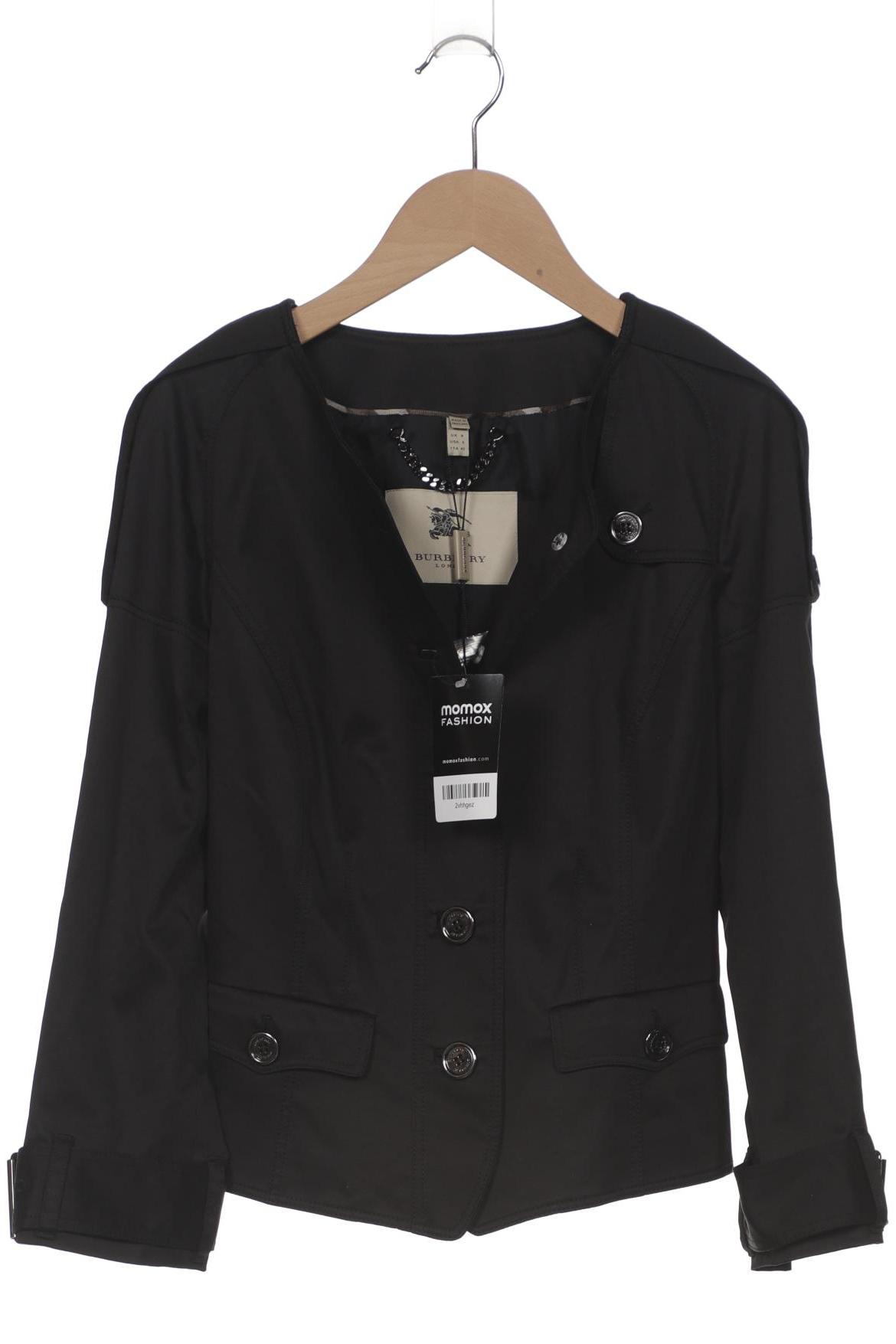 

Burberry Damen Jacke, schwarz, Gr. 8