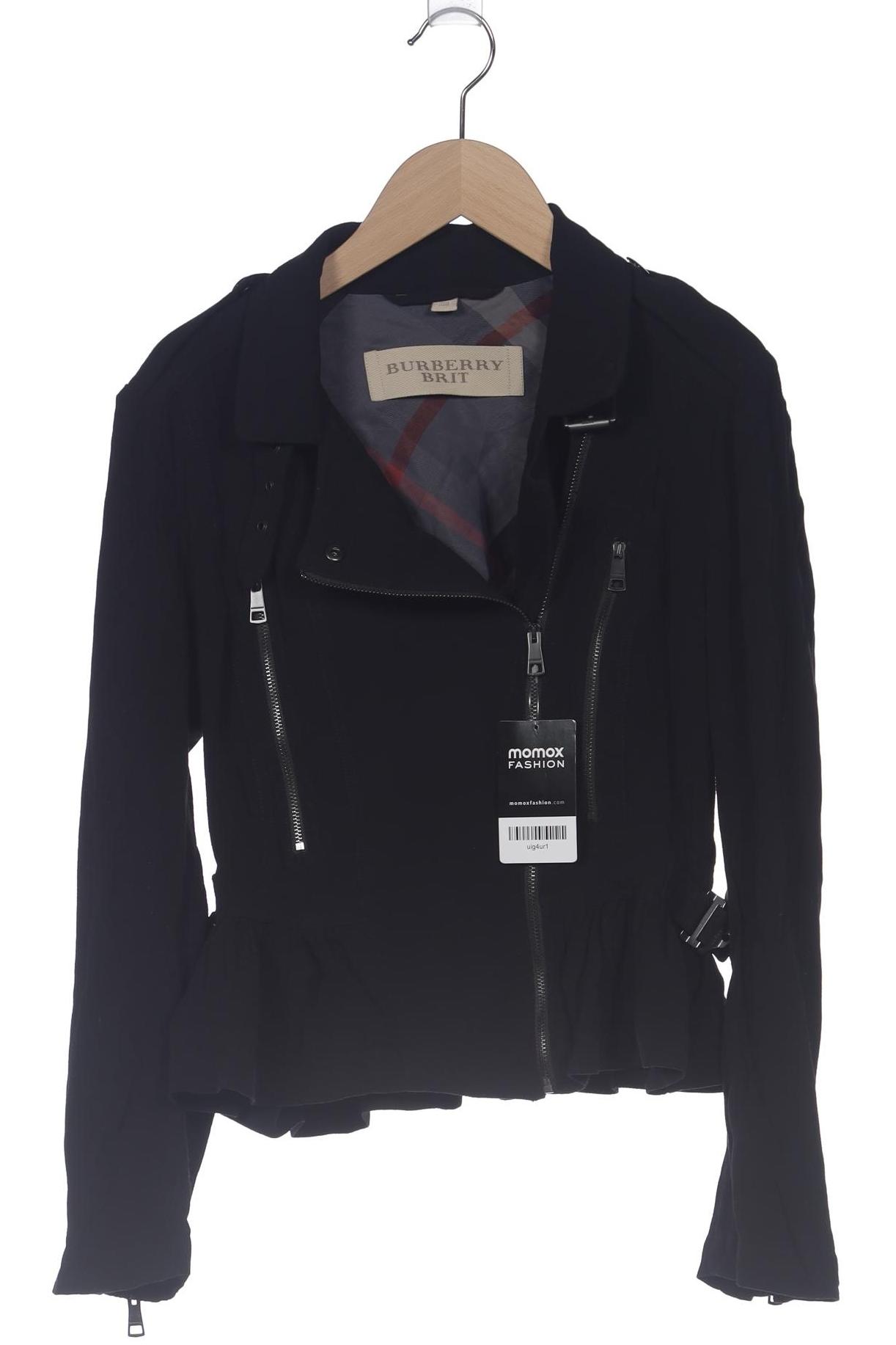 

Burberry Damen Jacke, schwarz, Gr. 36
