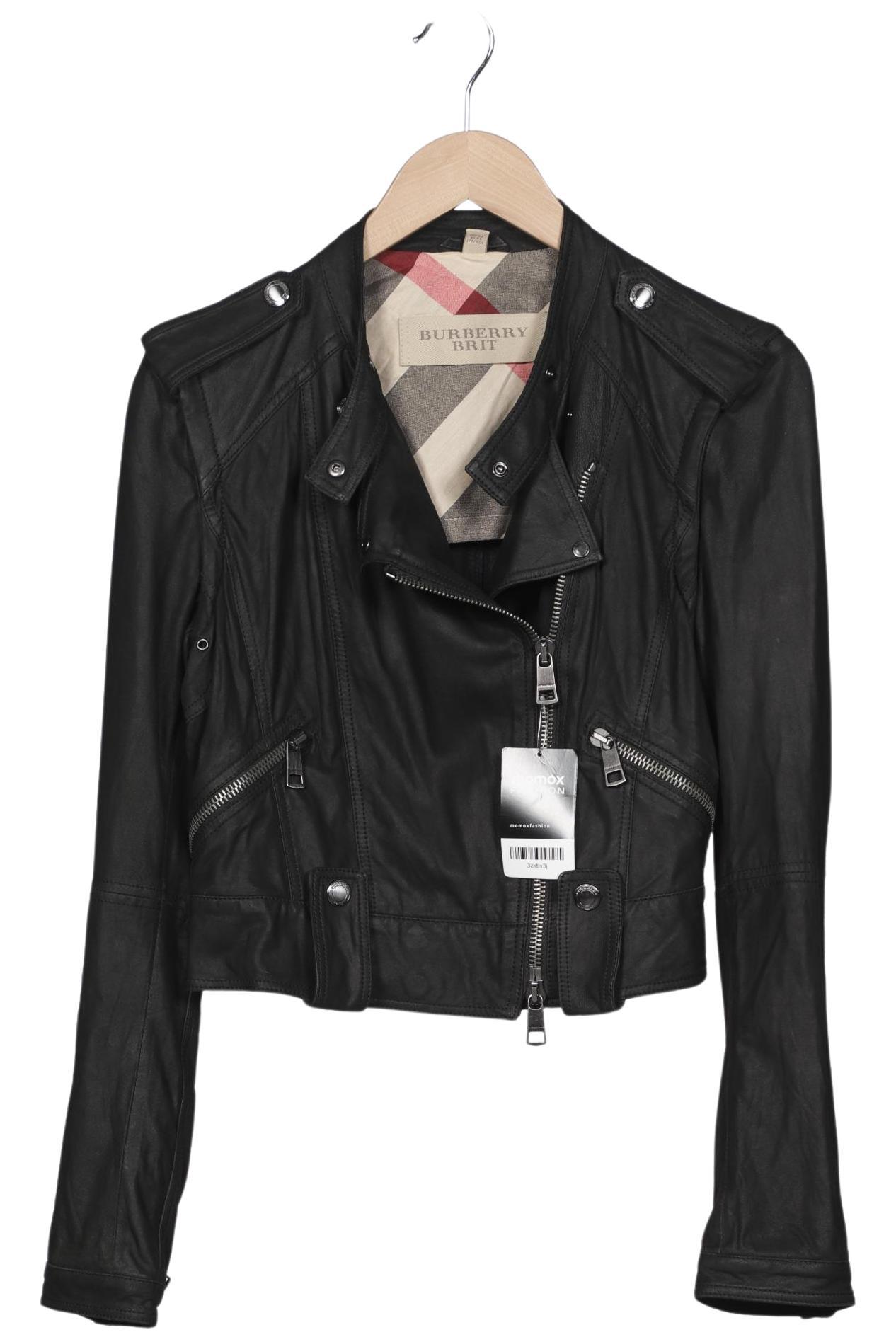 

Burberry Damen Jacke, schwarz, Gr. 40