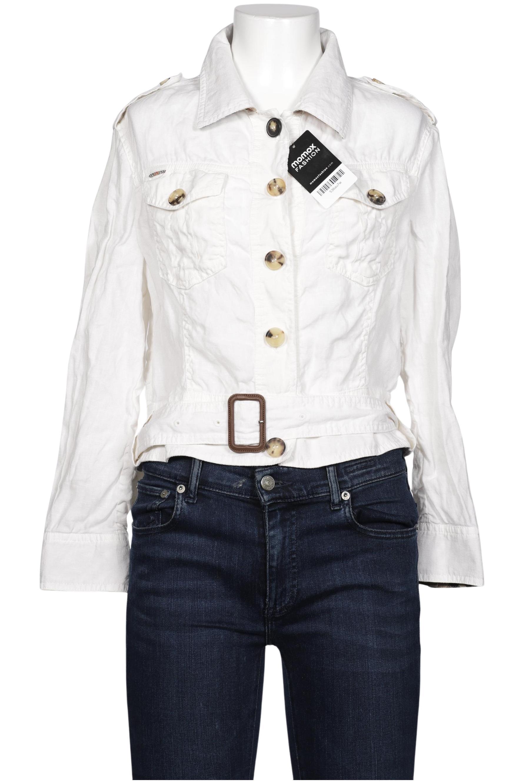 

Burberry Damen Jacke, cremeweiß, Gr. 38