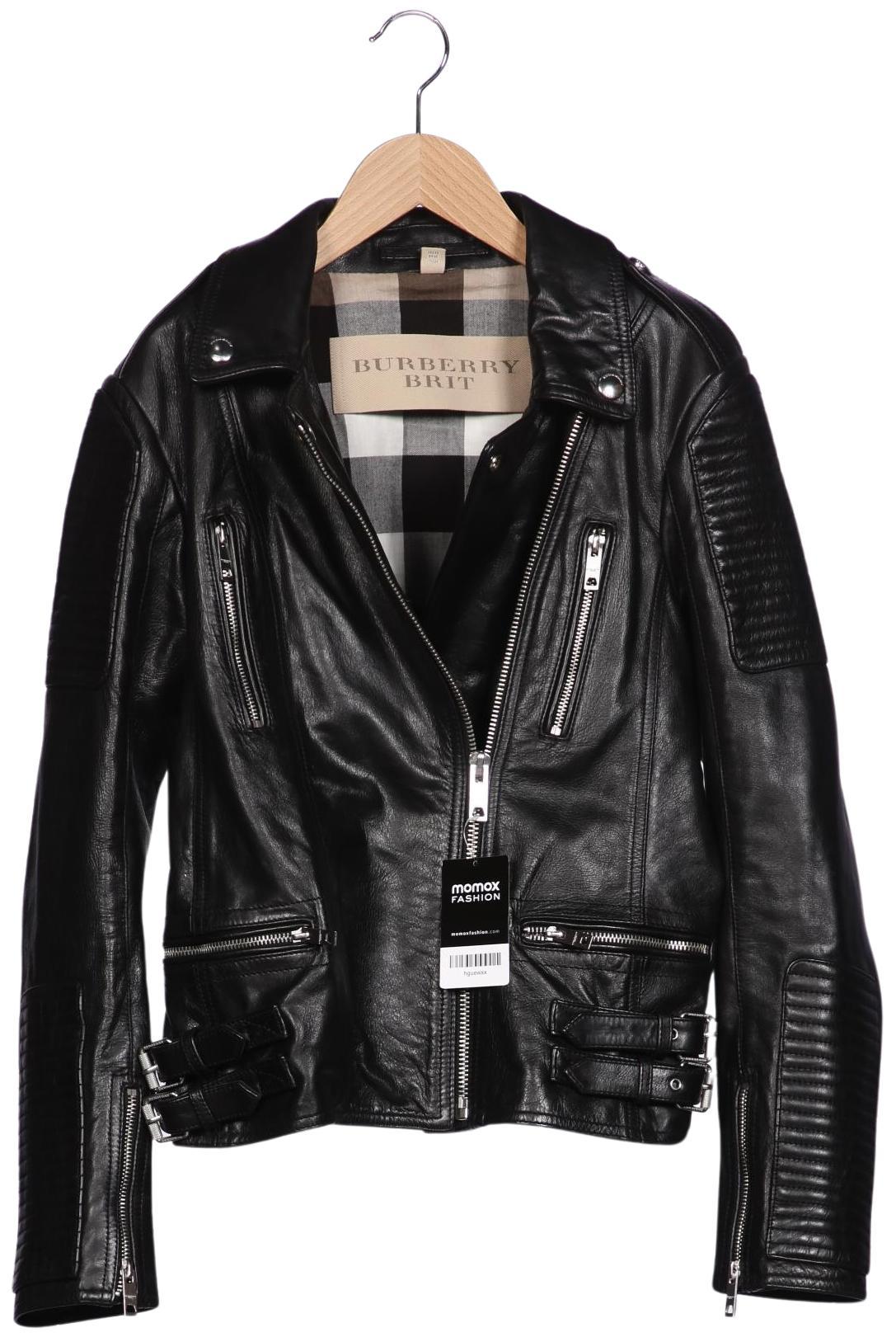 

Burberry Damen Jacke, schwarz, Gr. 38