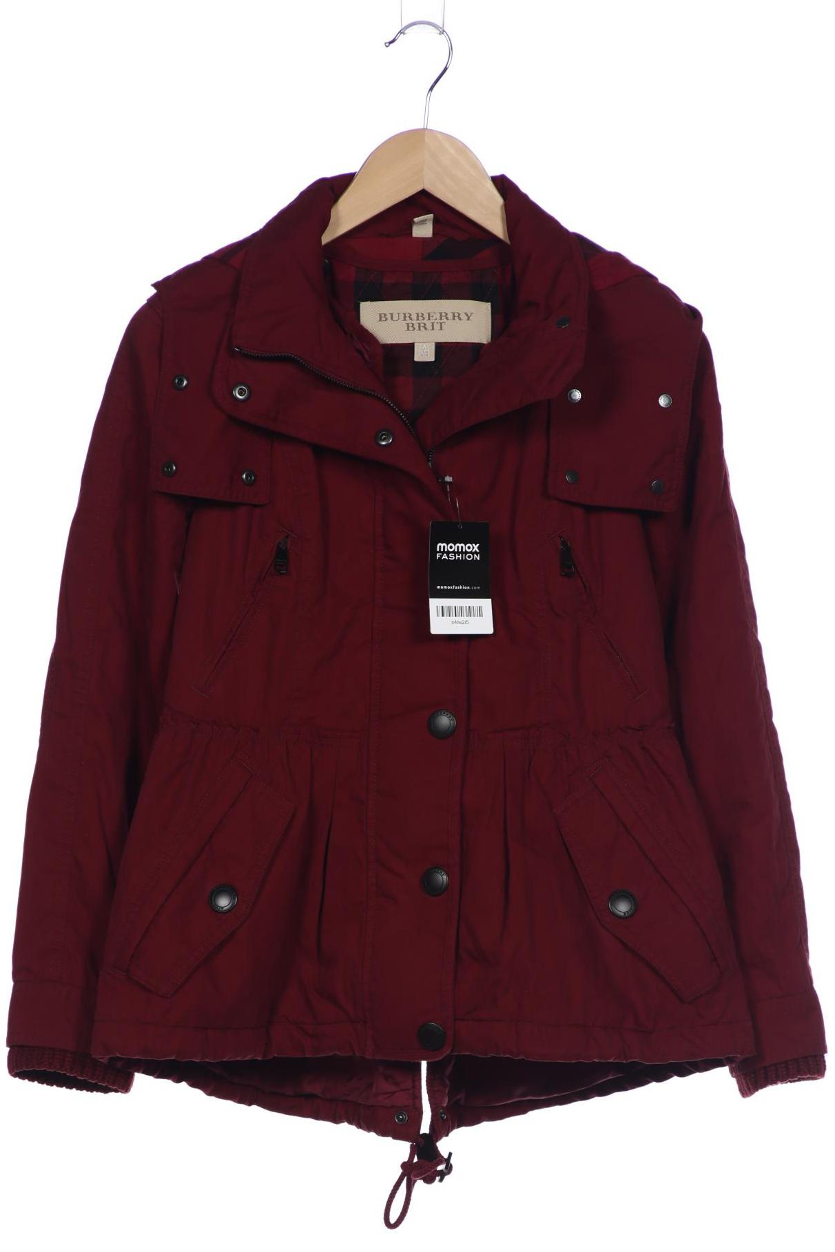 

Burberry Damen Jacke, bordeaux, Gr. 34