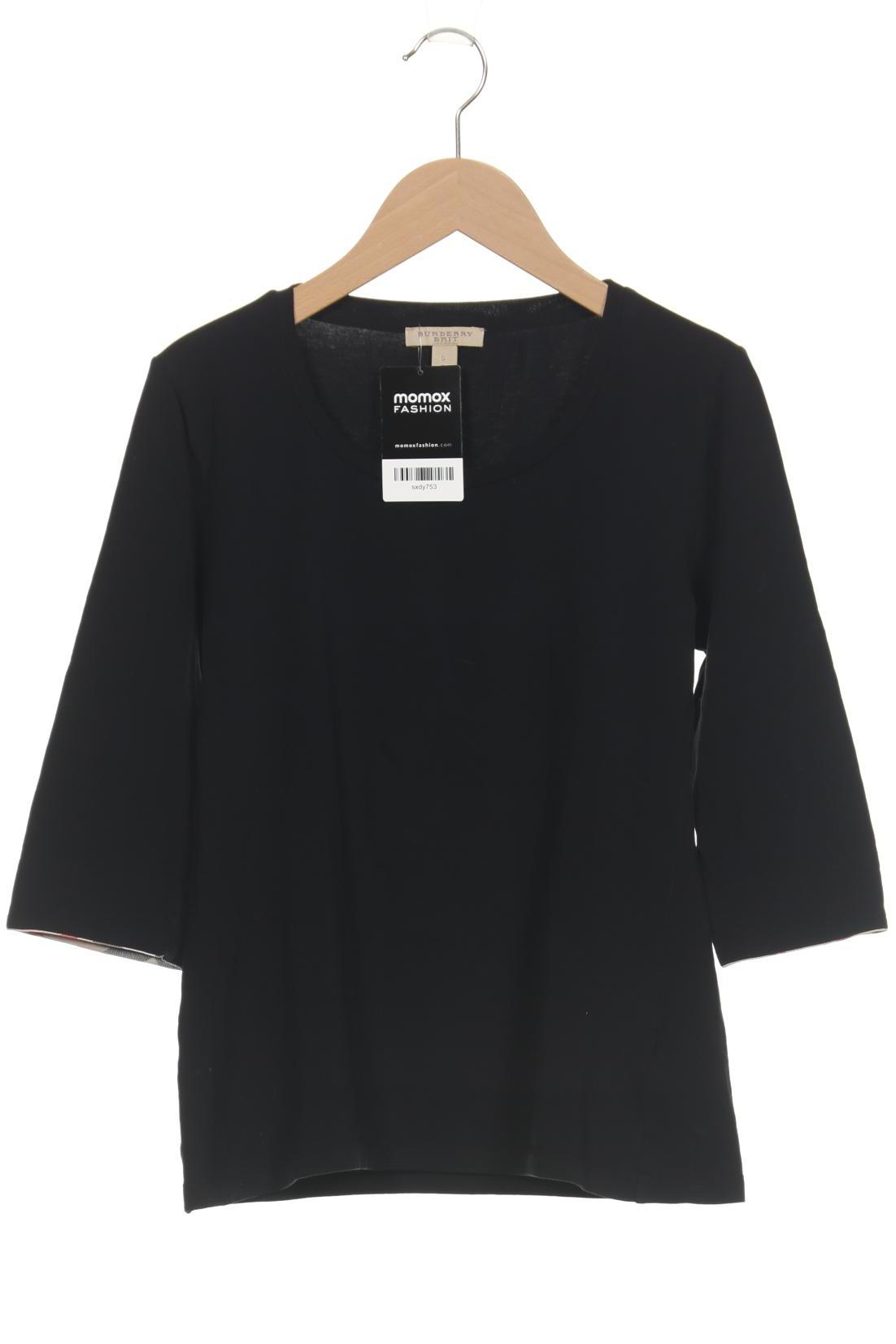 

Burberry Damen Langarmshirt, schwarz, Gr. 36