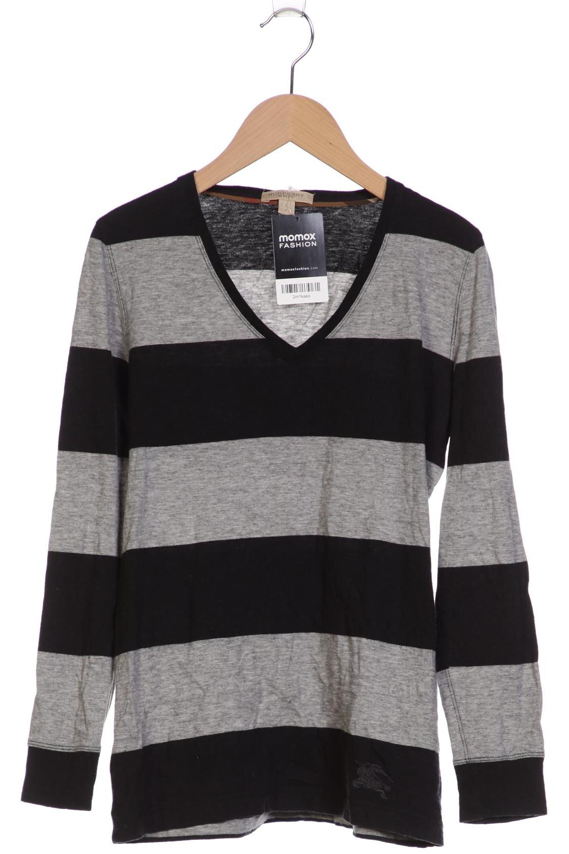 

Burberry Damen Langarmshirt, grau, Gr. 36