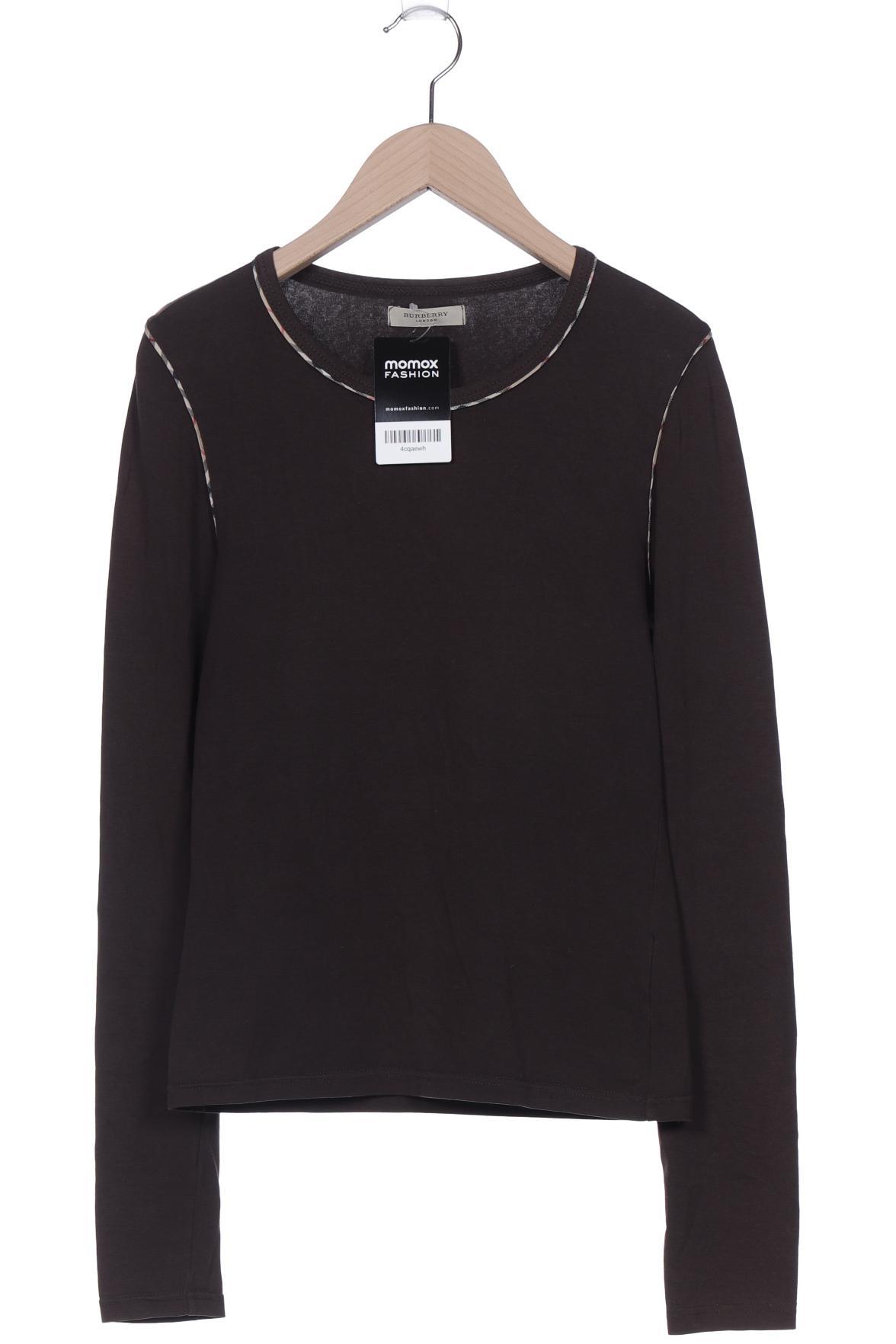 

Burberry Damen Langarmshirt, braun, Gr. 32