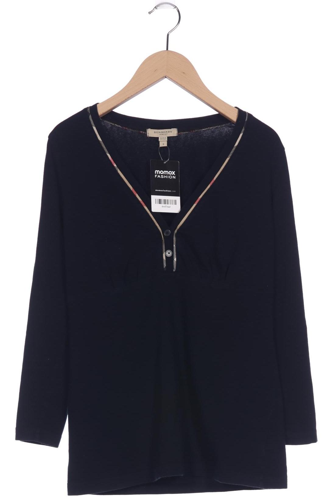 

Burberry Damen Langarmshirt, schwarz, Gr. 36