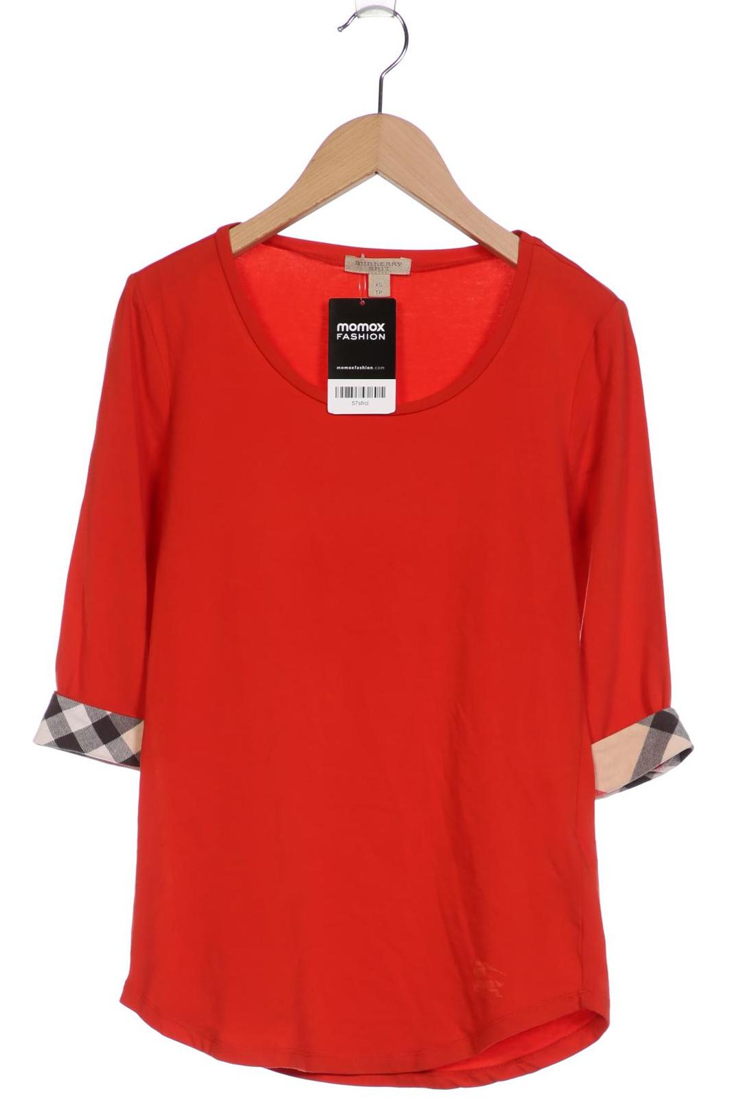 

Burberry Damen Langarmshirt, orange, Gr. 34