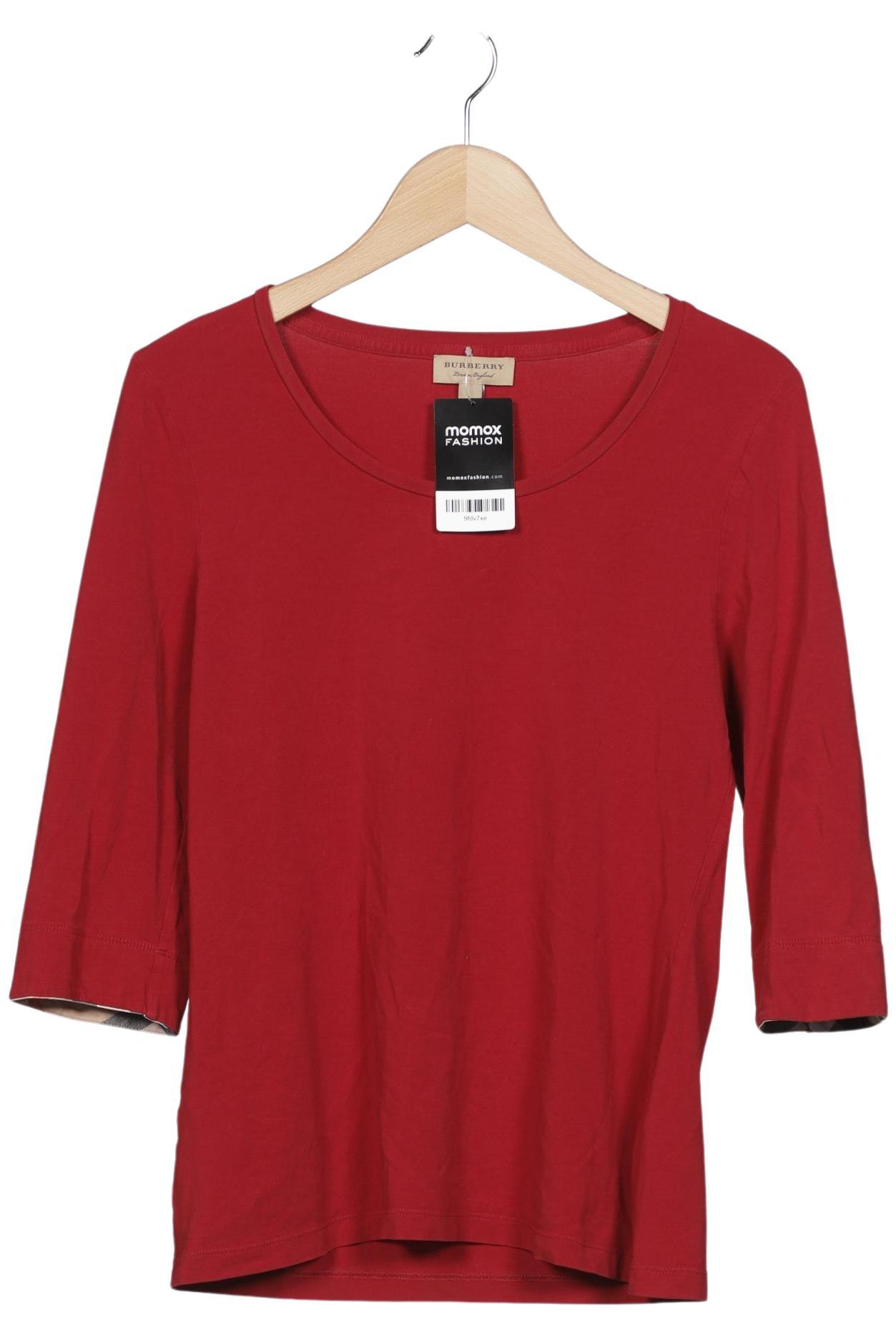 

Burberry Damen Langarmshirt, rot, Gr. 42