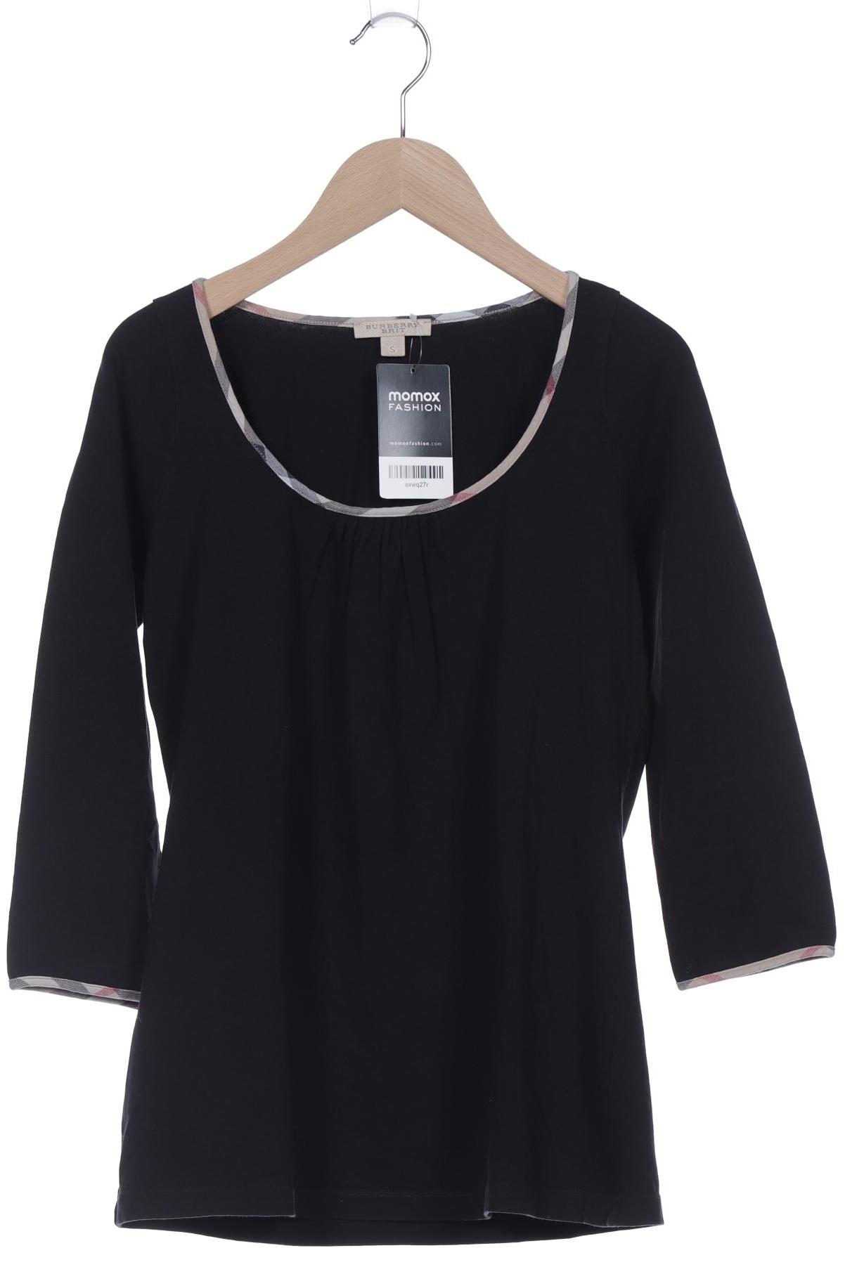 

Burberry Damen Langarmshirt, schwarz, Gr. 36