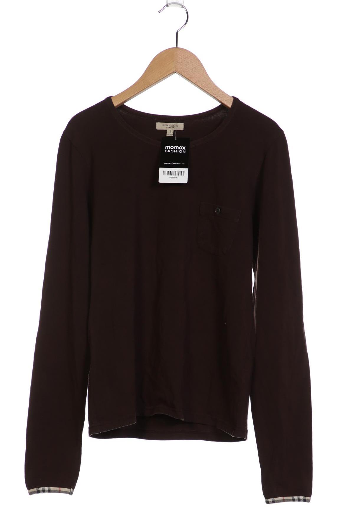 

Burberry Damen Langarmshirt, braun, Gr. 42