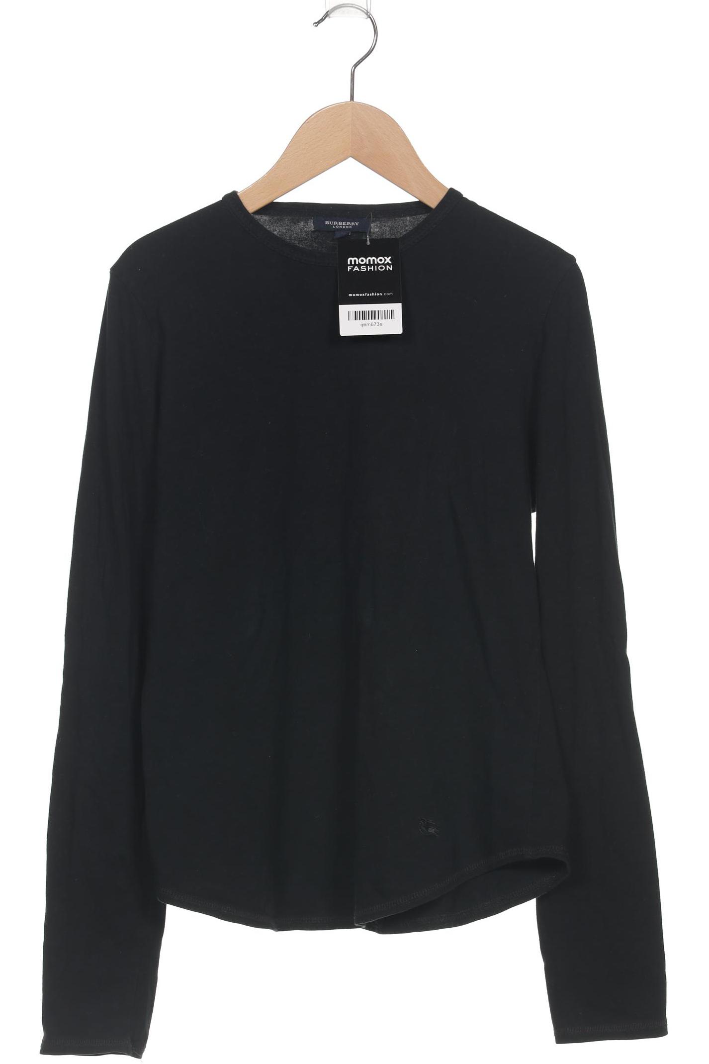

Burberry Damen Langarmshirt, schwarz, Gr. 38