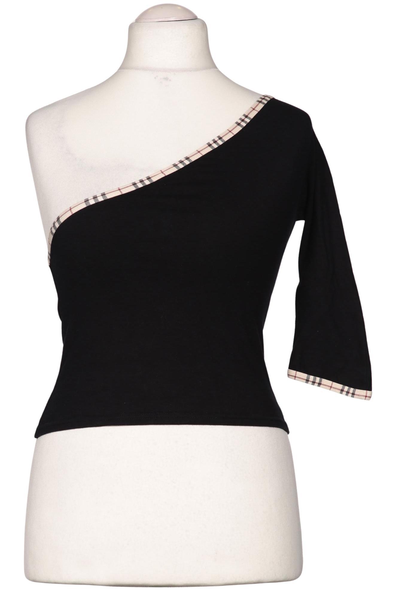 

Burberry Damen Langarmshirt, schwarz, Gr. 42