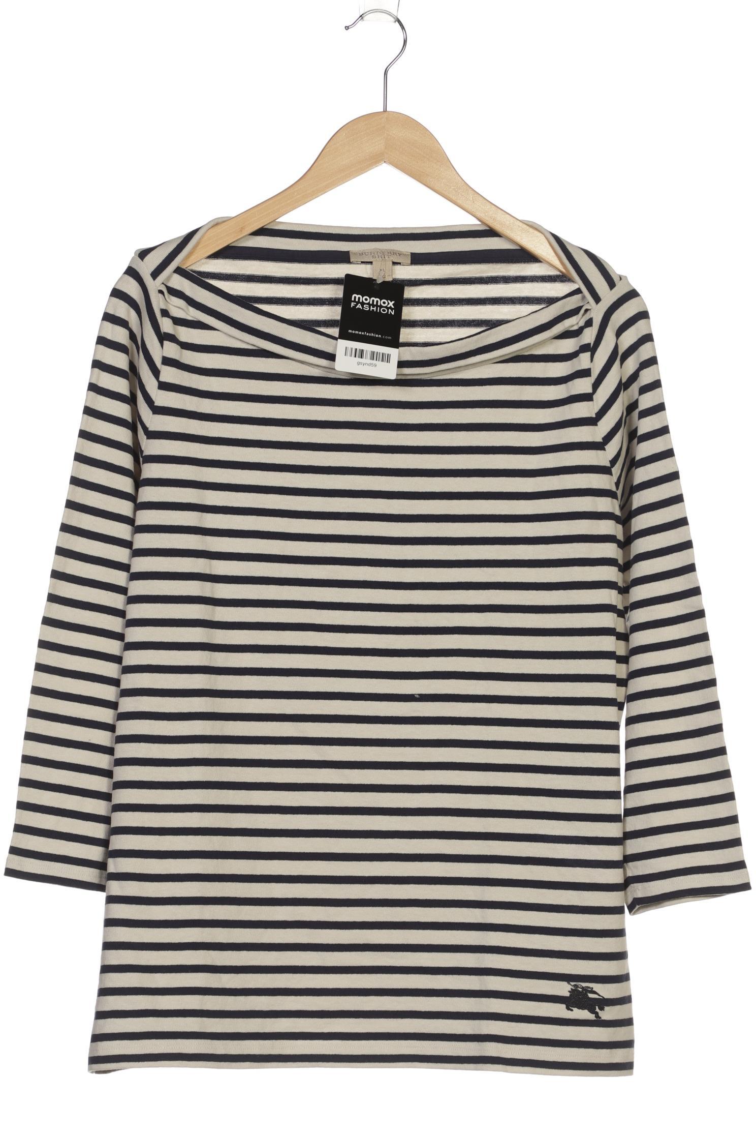 

Burberry Damen Langarmshirt, marineblau, Gr. 44