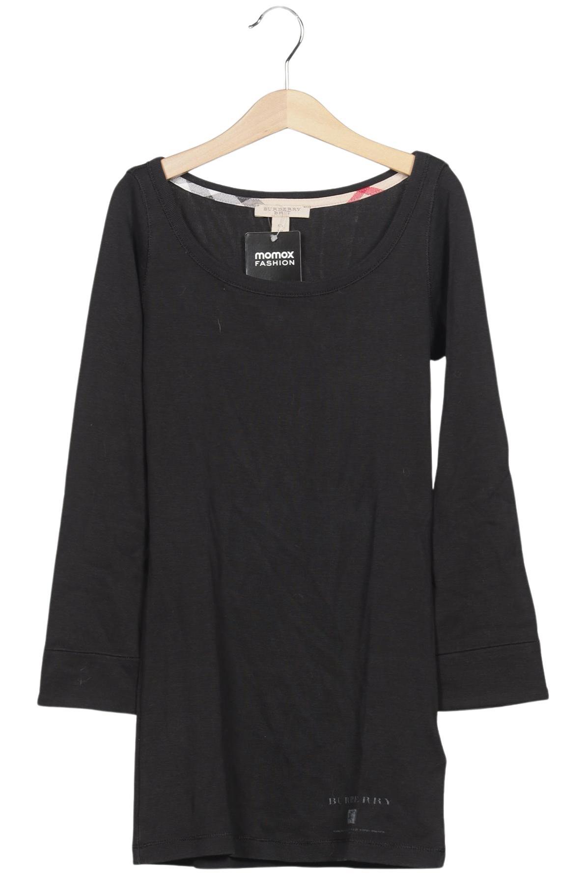 

Burberry Damen Langarmshirt, schwarz, Gr. 34