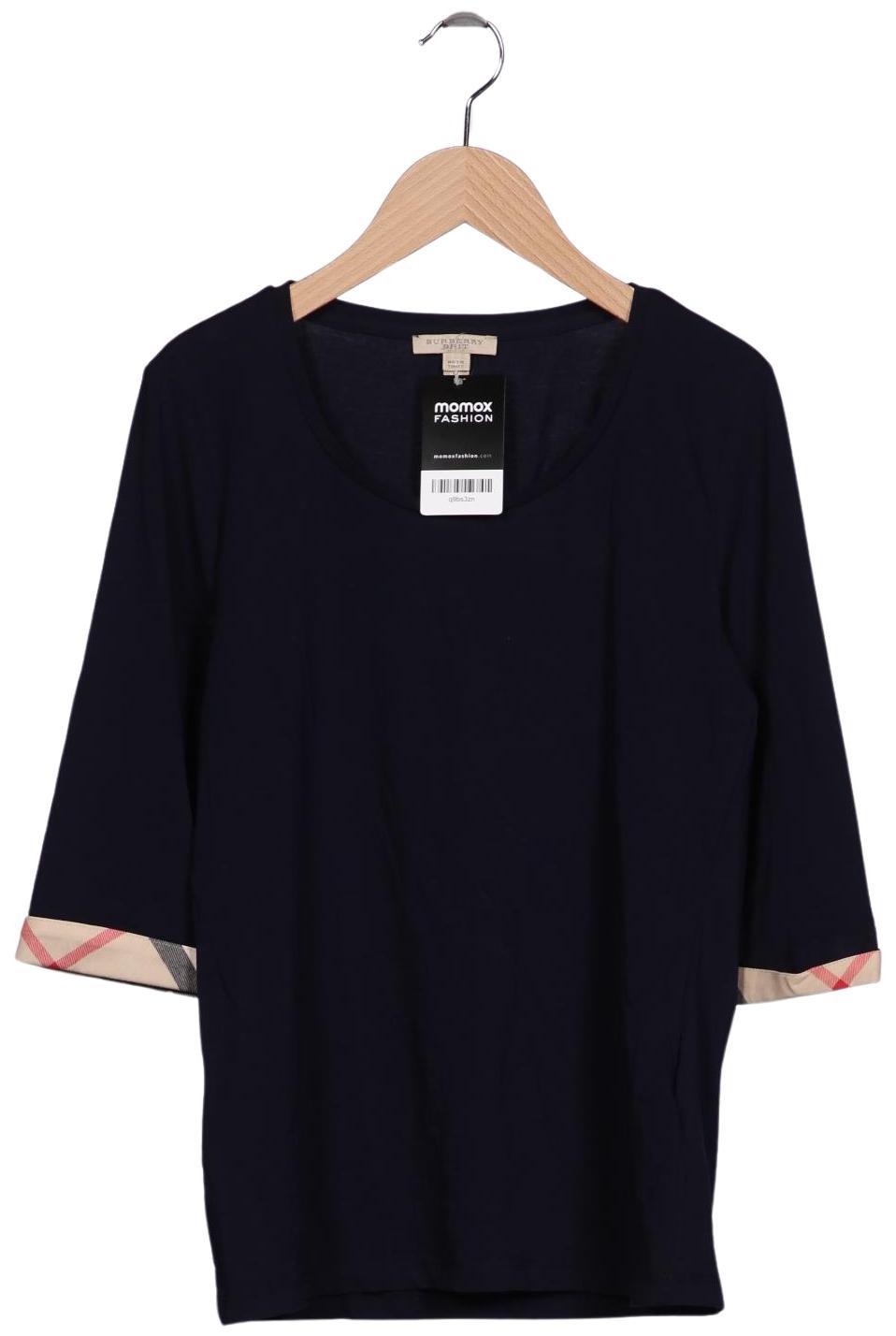 

Burberry Damen Langarmshirt, marineblau, Gr. 38