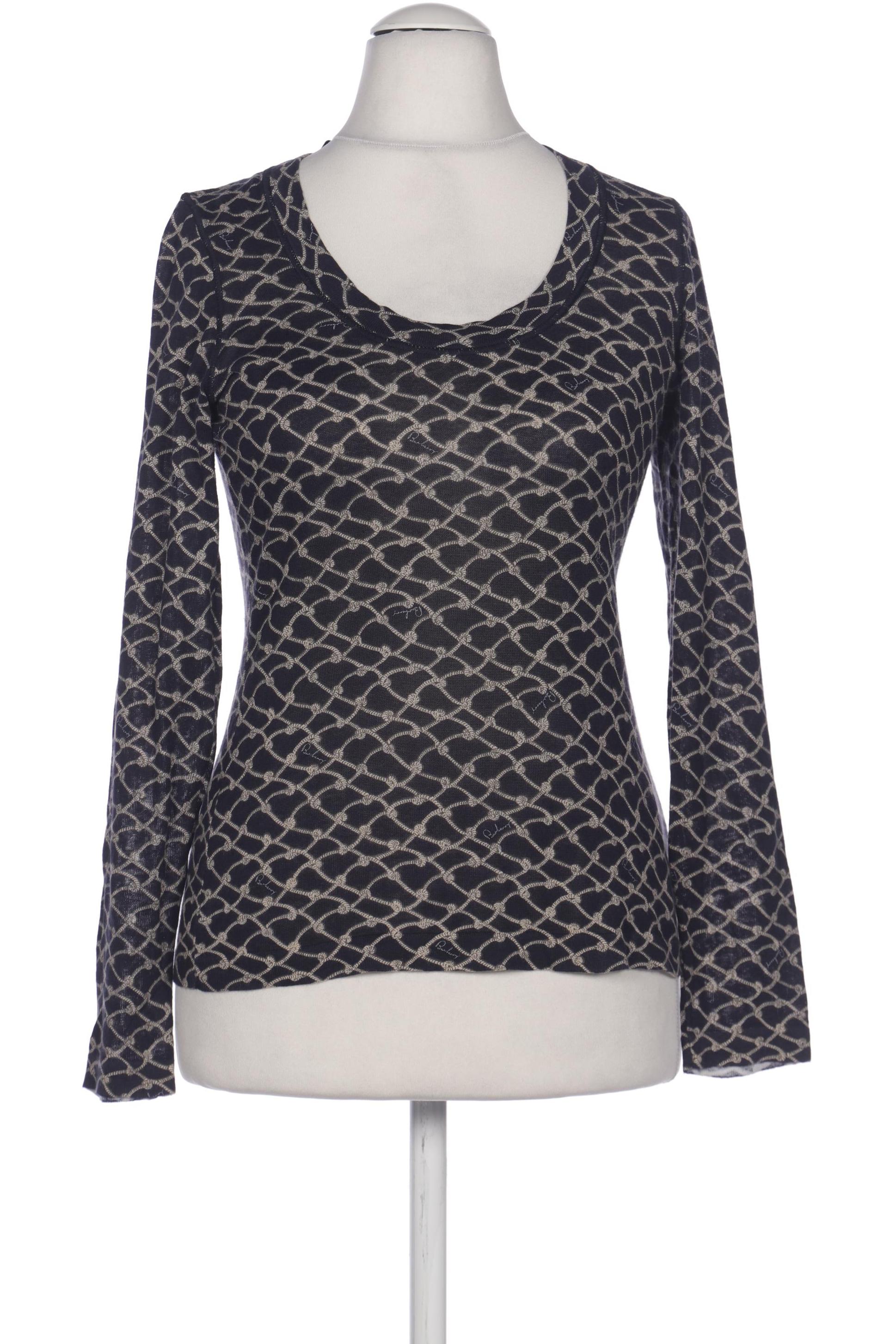 

Burberry Damen Langarmshirt, marineblau, Gr. 36