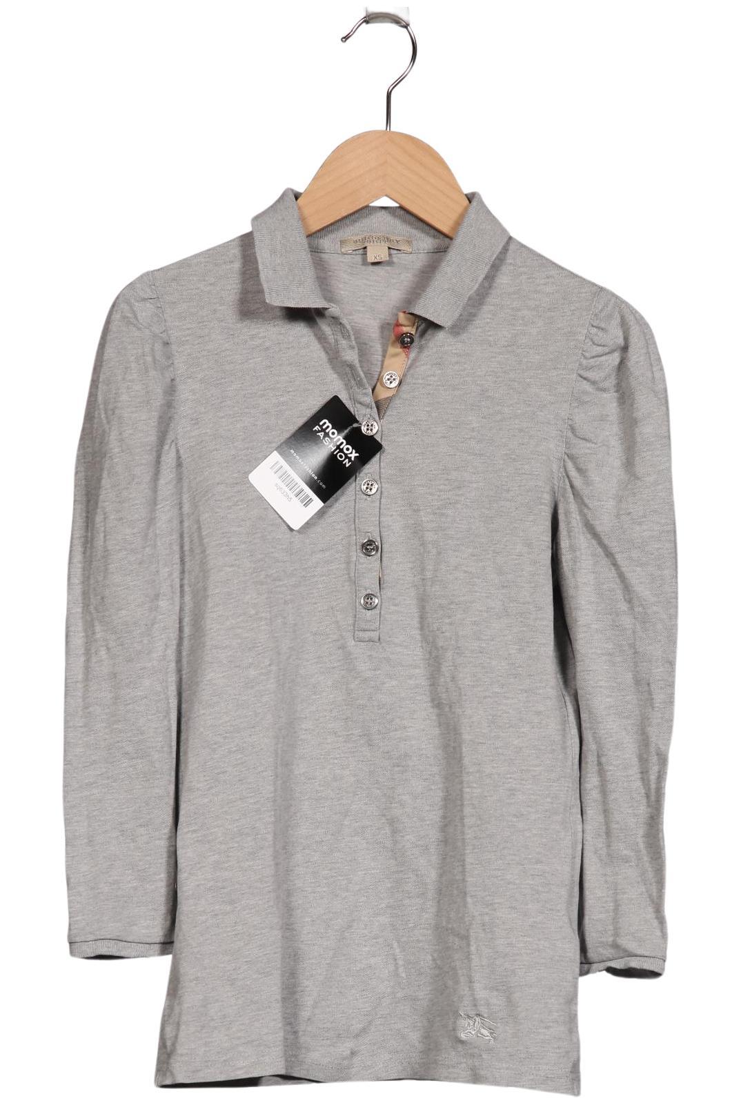 

Burberry Damen Langarmshirt, grau, Gr. 34