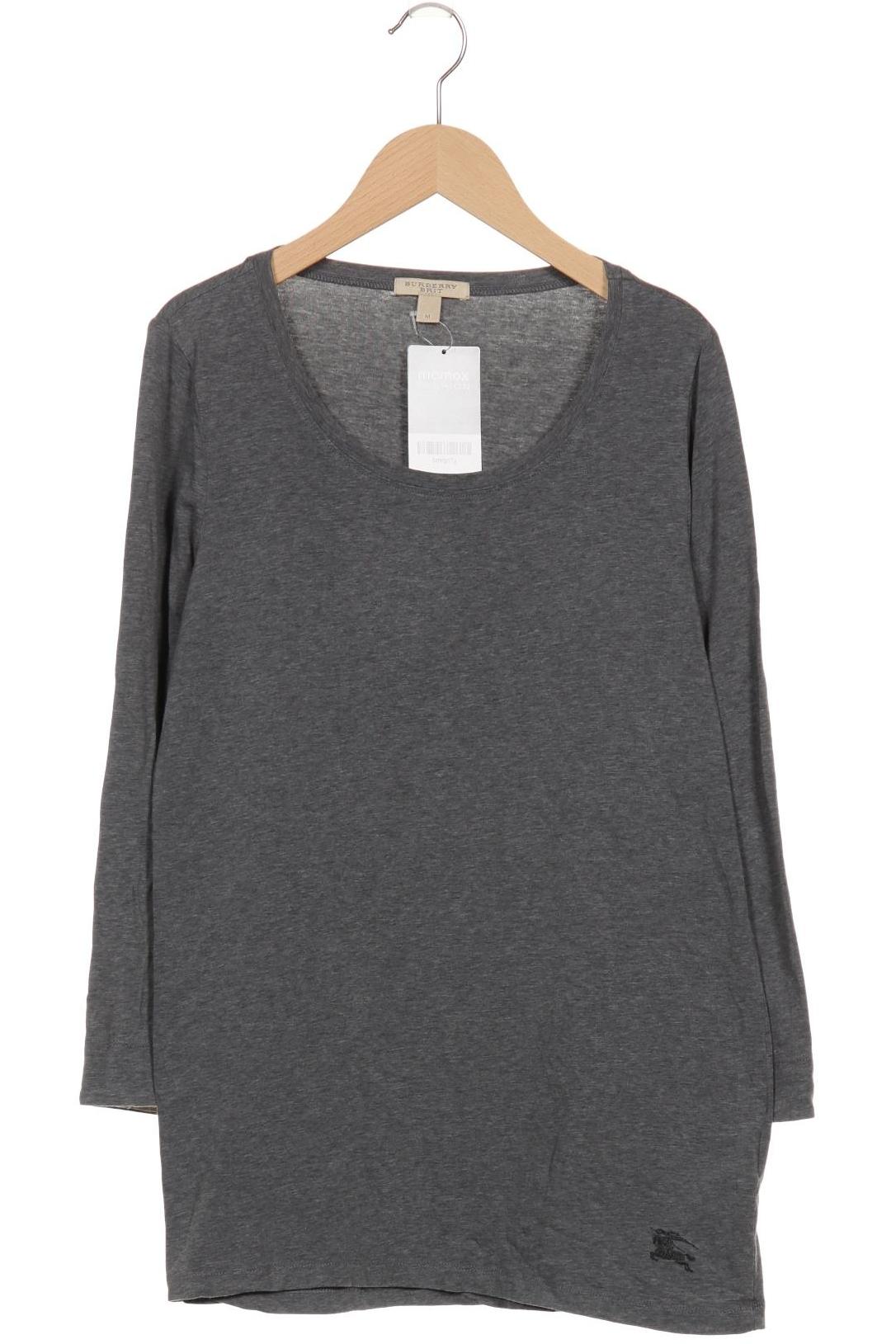 

Burberry Damen Langarmshirt, grau, Gr. 38