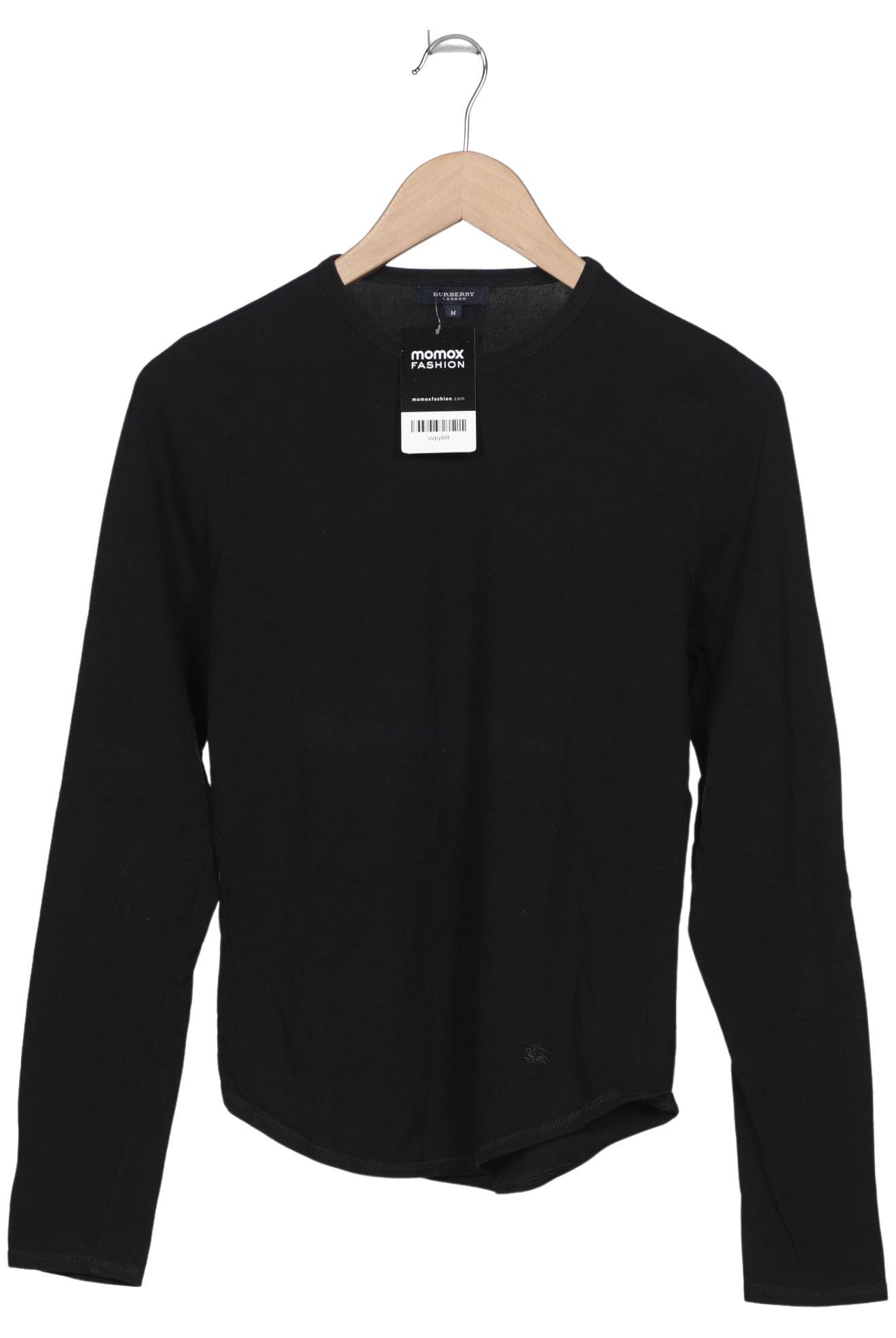 

Burberry Damen Langarmshirt, schwarz, Gr. 38