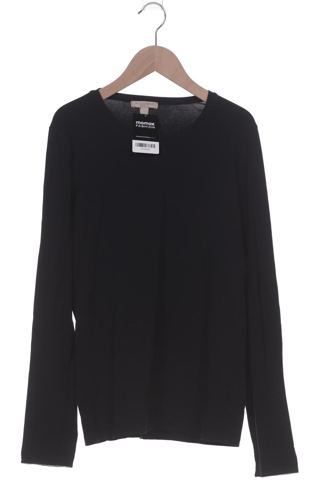 

Burberry Damen Langarmshirt, schwarz, Gr. 38