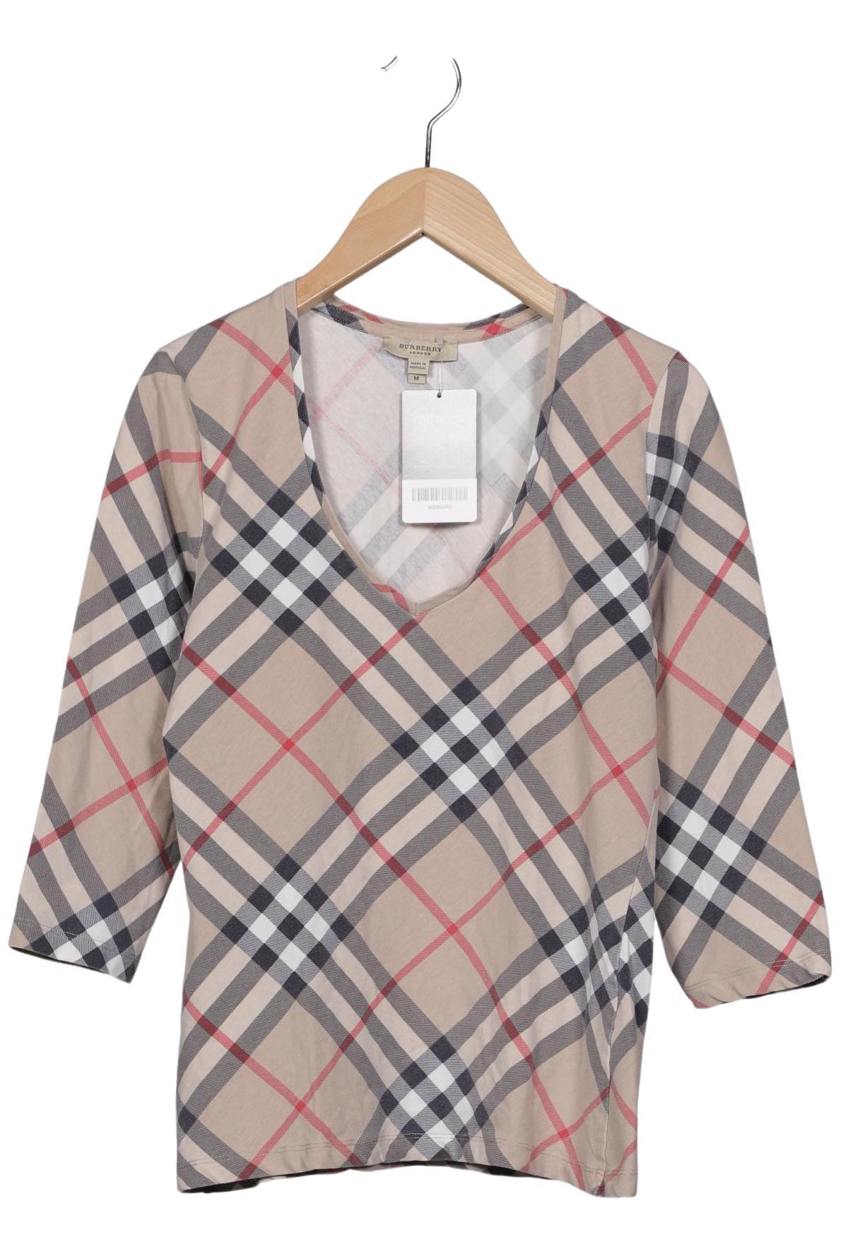 

Burberry Damen Langarmshirt, beige, Gr. 38
