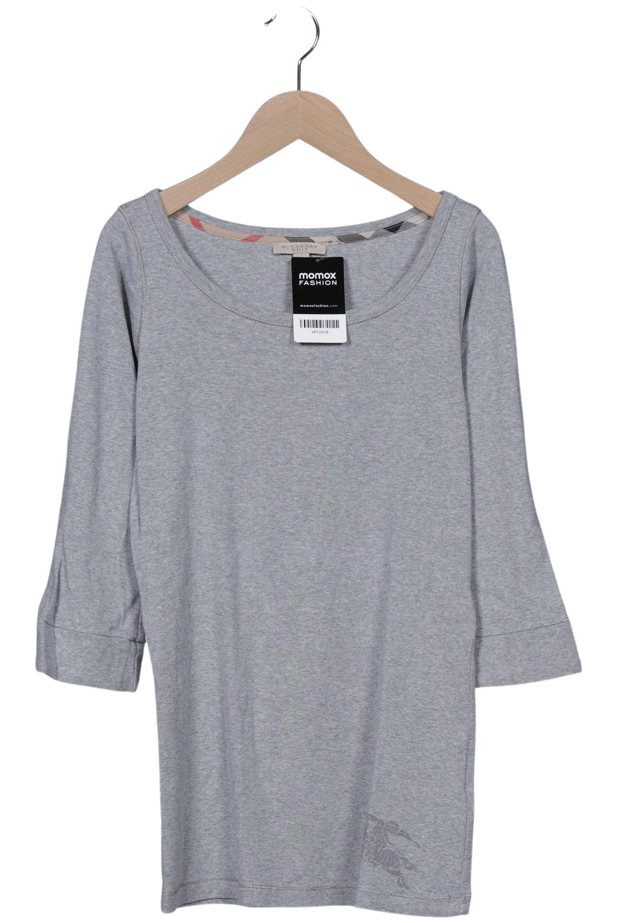 

Burberry Damen Langarmshirt, grau, Gr. 38